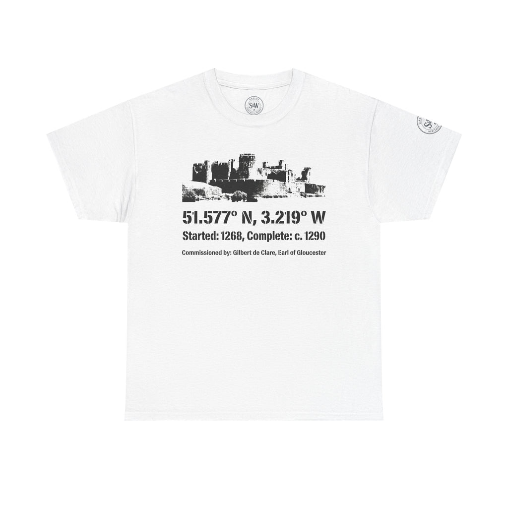 Caerphilly Castle T-Shirt — Welsh Landmark Tee for History Lovers & Travelers