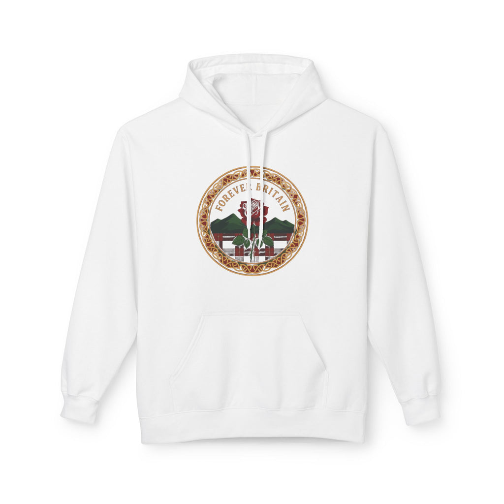 Forever British Vintage Seal Hoodie — Retro UK Crest Pullover
