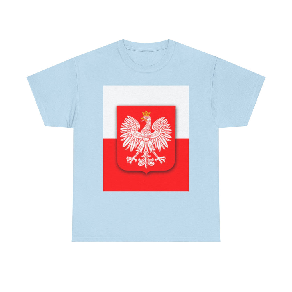 Polish White Eagle T-Shirt — Polska Coat of Arms Tee