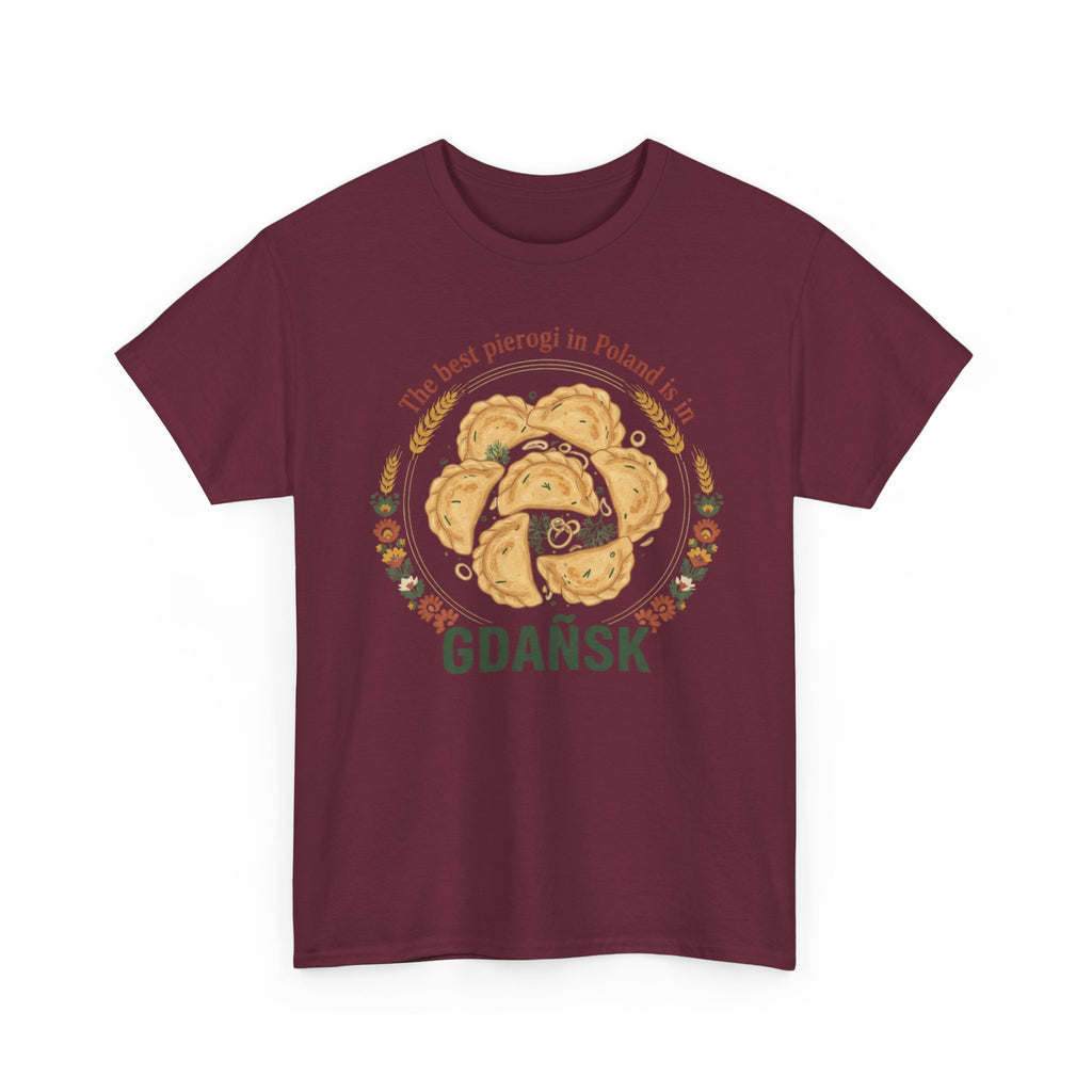 Gdańsk Pierogi T-Shirt — "The best pierogi in Poland" Travel Souvenir Tee