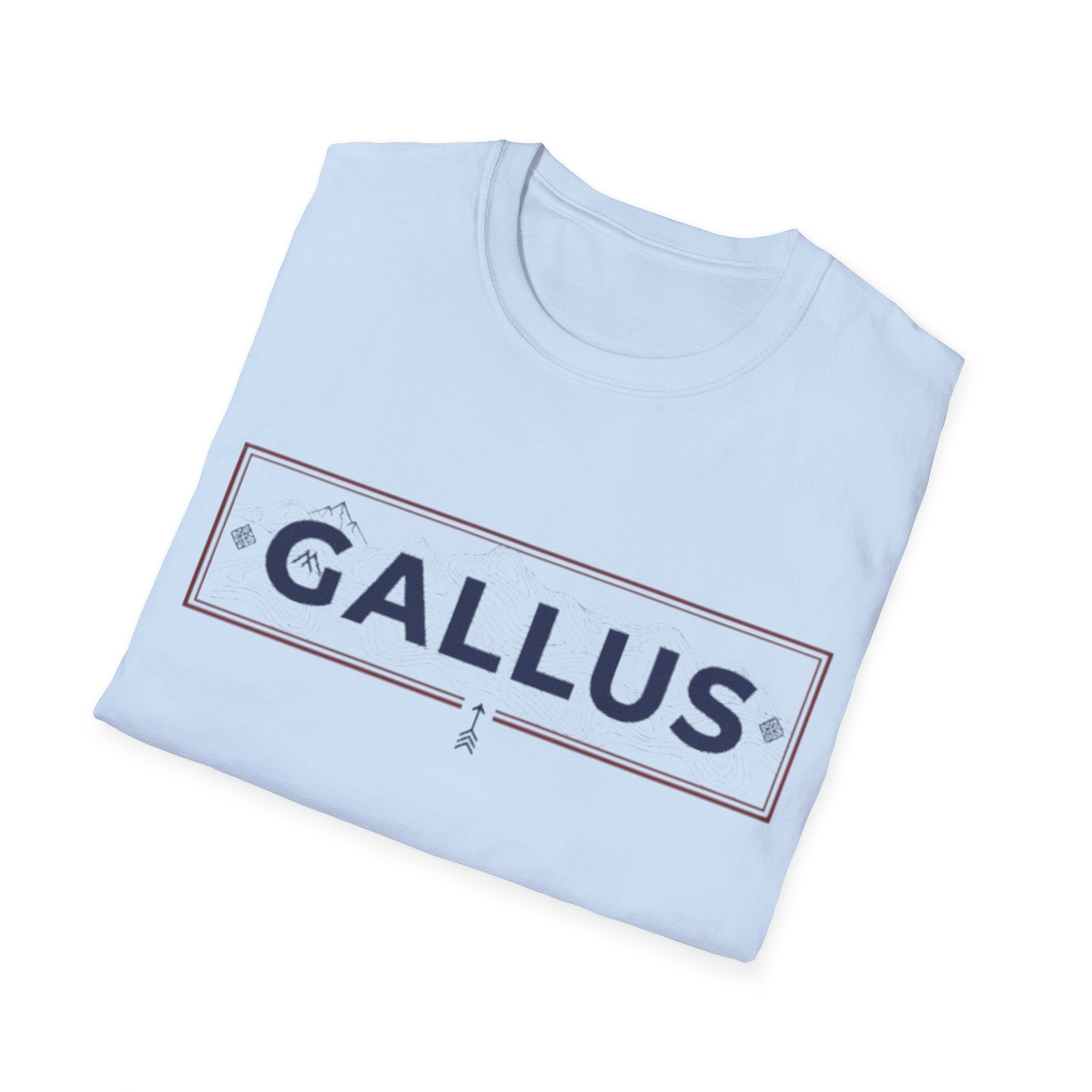 Gallus Street Sign T-Shirt — Vintage Road-Style Graphic Tee