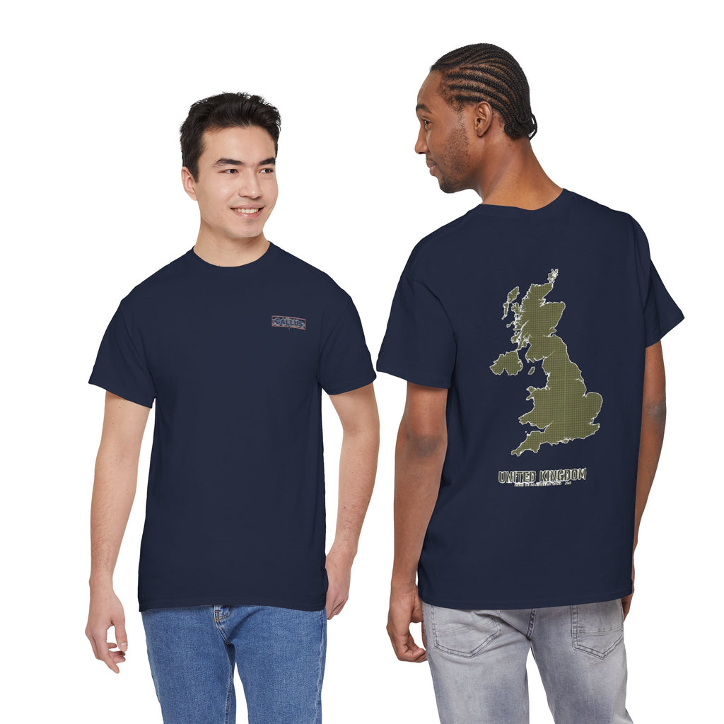United Kingdom Map T-Shirt — Minimal UK Outline Tee
