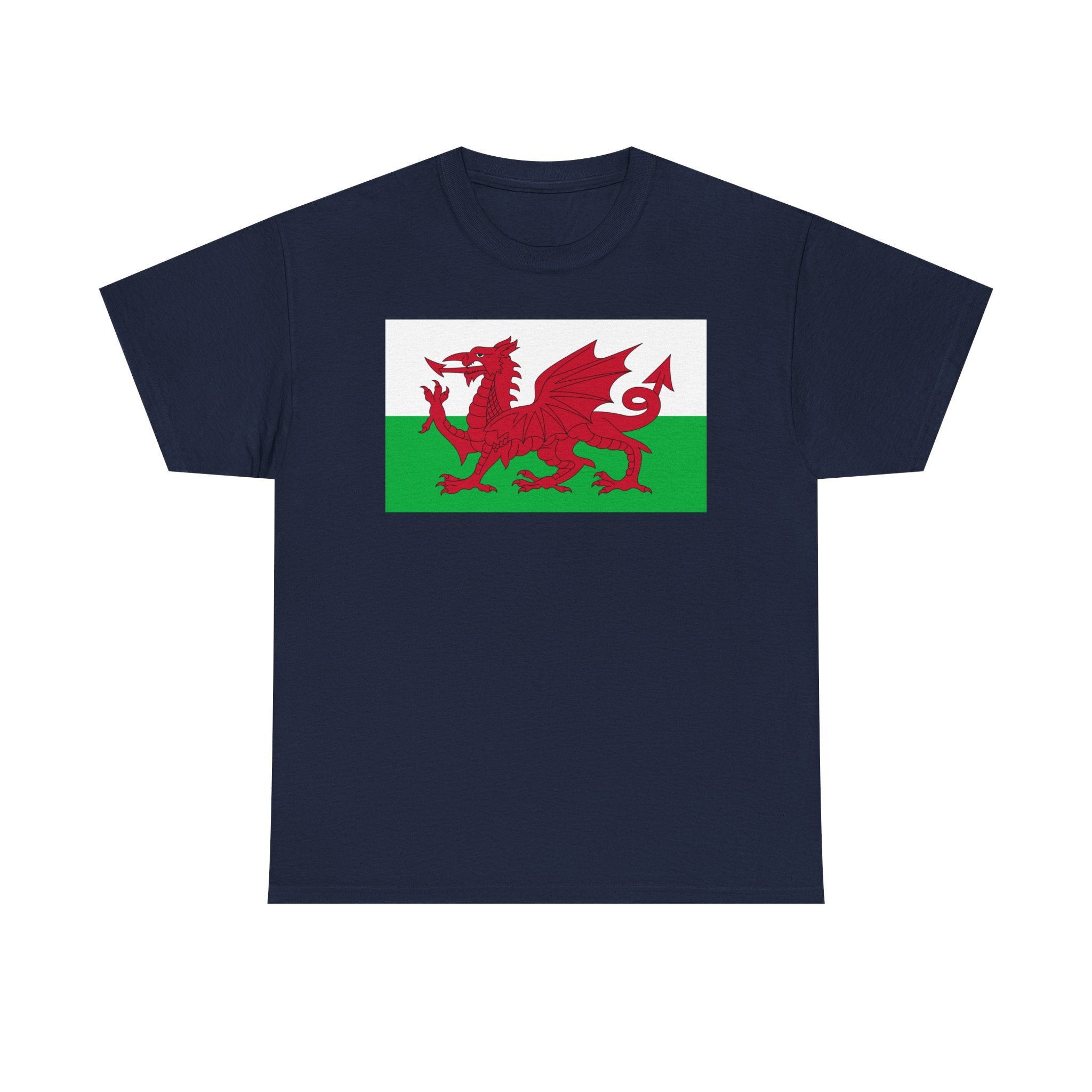 Welsh Dragon T‑Shirt — Cymru Red Dragon Flag Tee