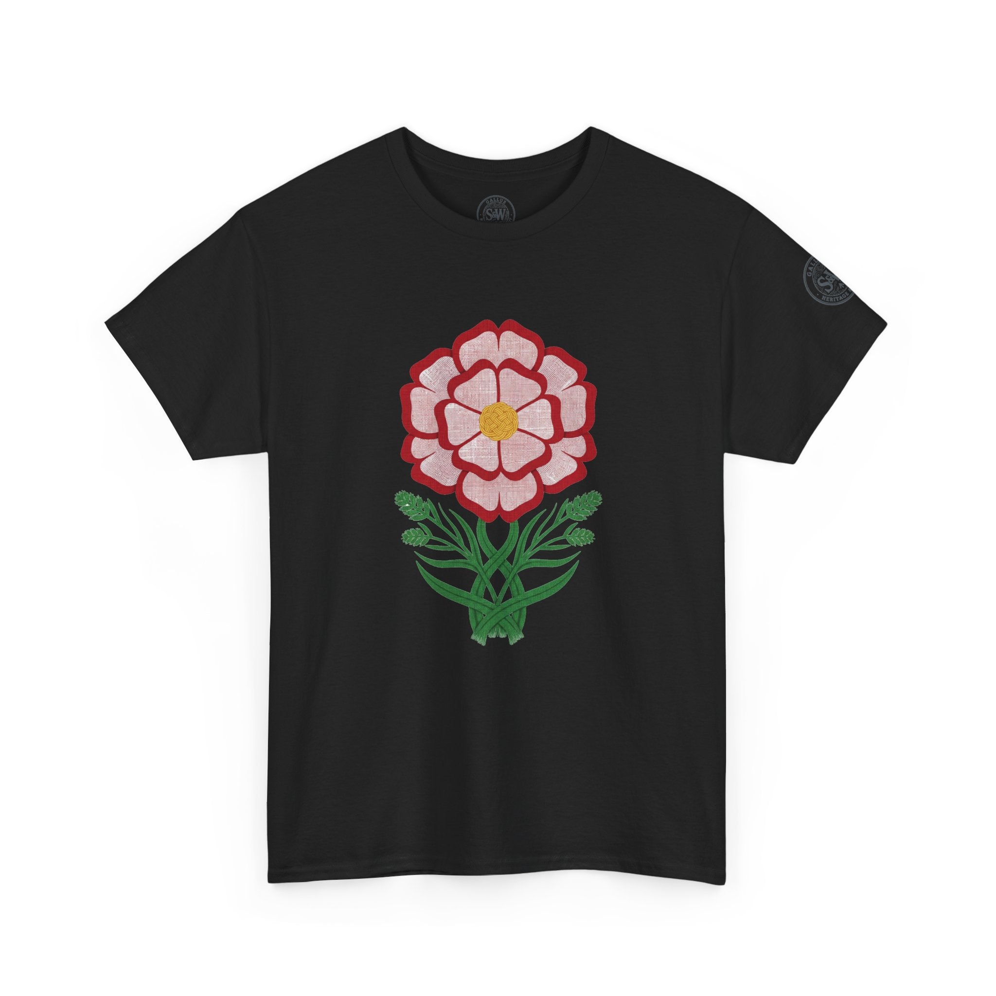 Floral Tudor Rose Graphic Tee