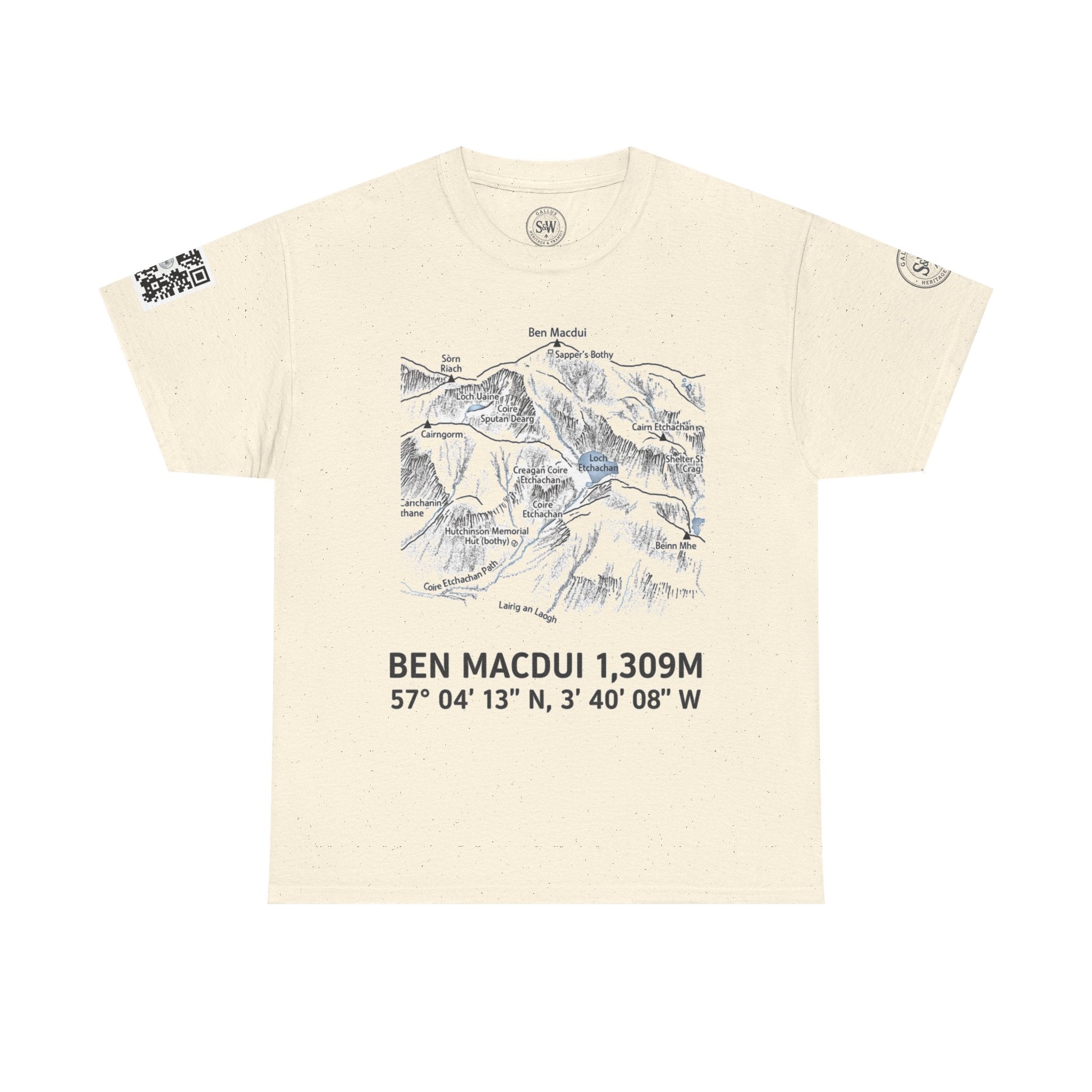Ben Macdui 1,309m with QR Code Special Edition