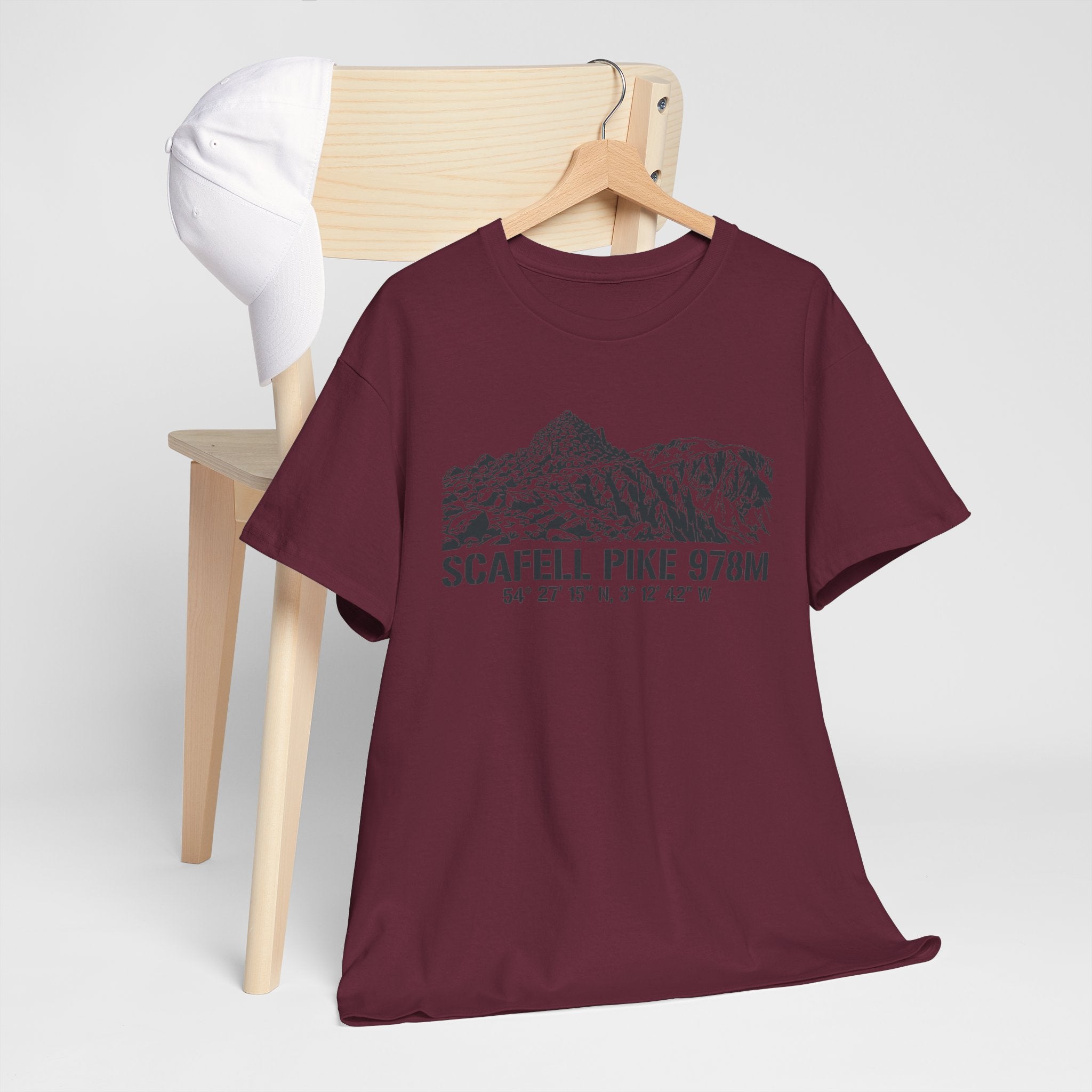 Scafell Pike 978M Mountain Tee — Scafell Pike Summit Graphic T-Shirt
