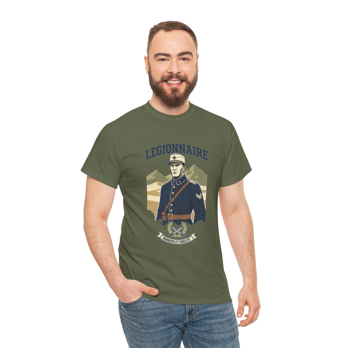 French Foreign Legion T-Shirt — La Légion Étrangère Heritage Graphic — product image 7