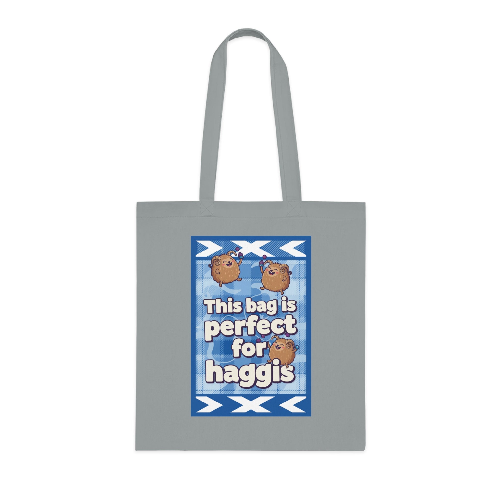 Haggis Tote Bag – 'This Bag Is Perfect for Haggis' Scottish Food Novelty Cotton Tote