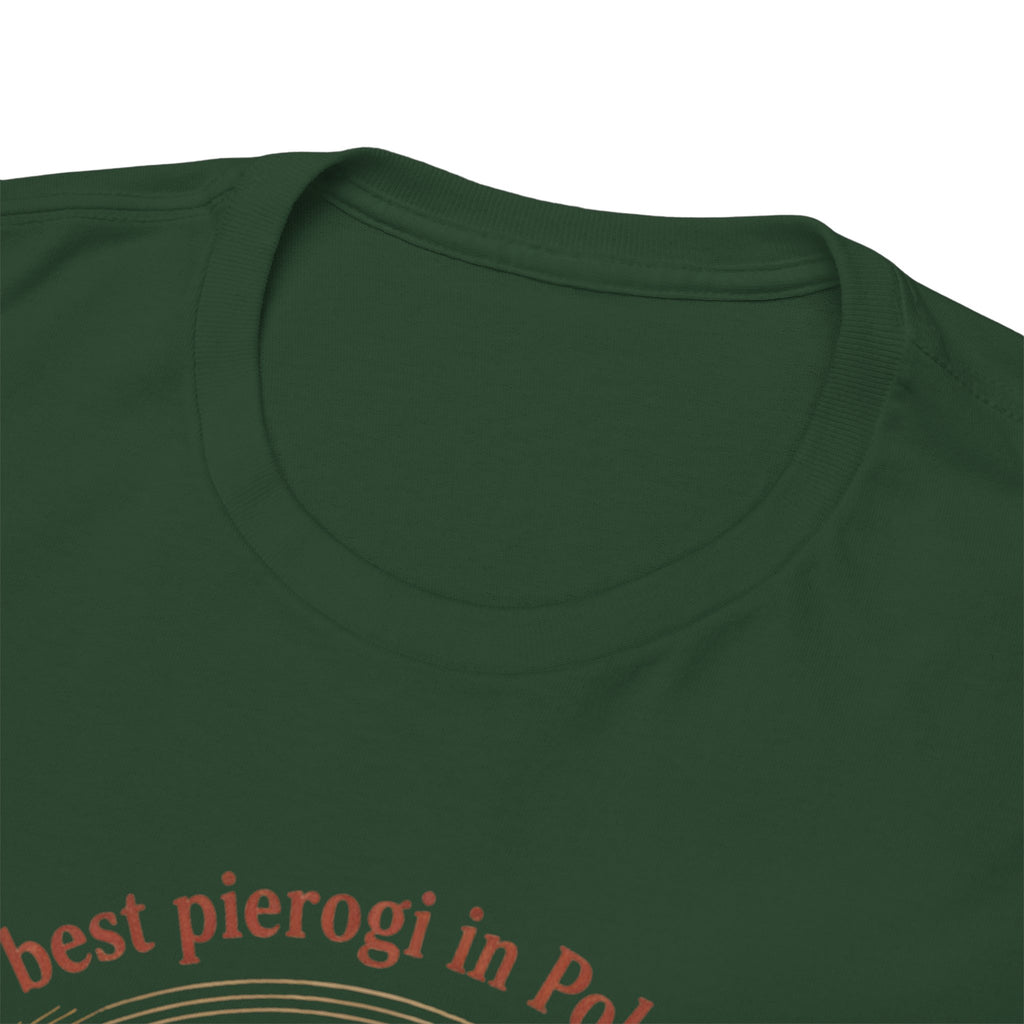 Kraków Pierogi Graphic Tee — "The best pierogi in Poland is in KRAKÓW" T-Shirt