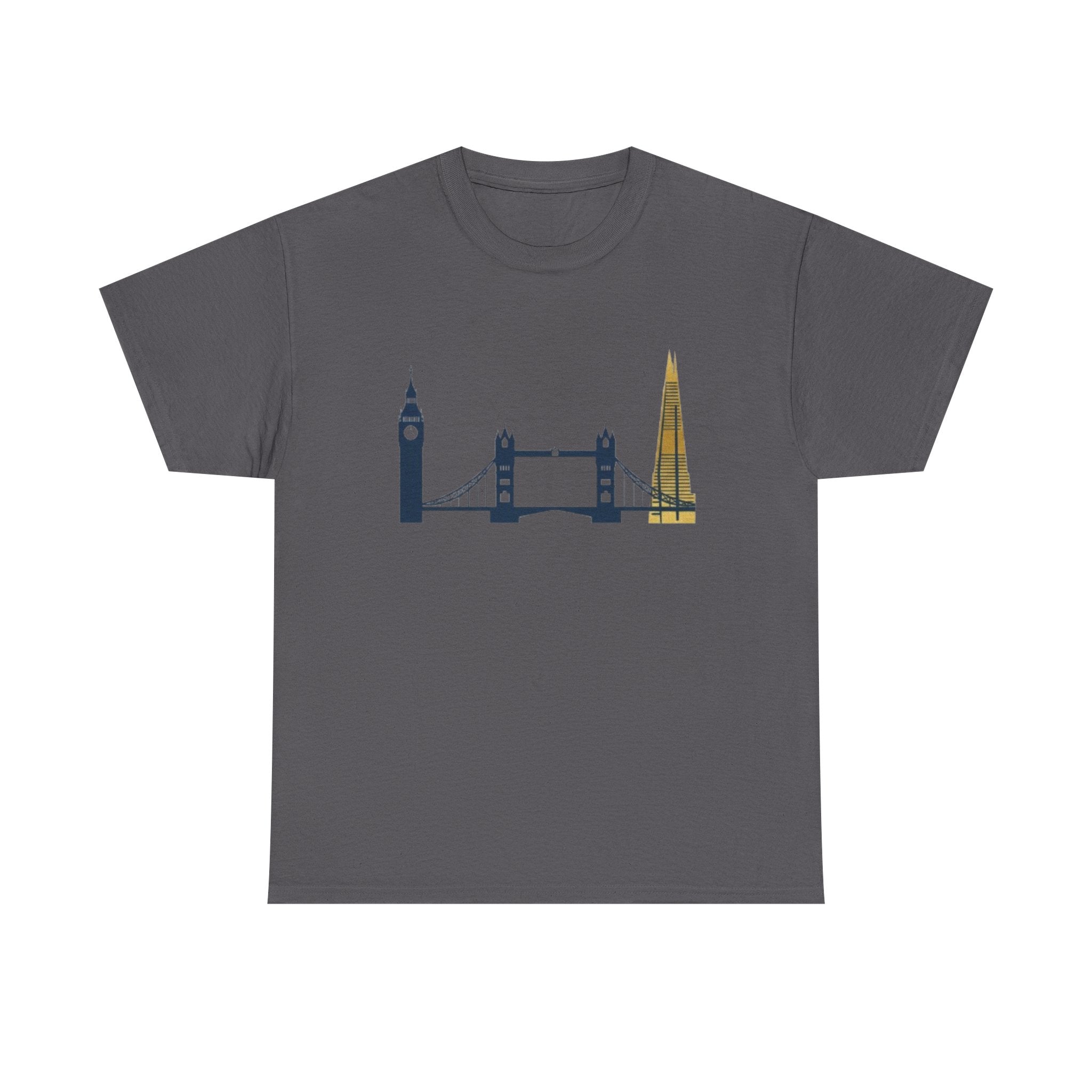 London Skyline T‑Shirt — Minimal Big Ben, Tower Bridge & The Shard Tee