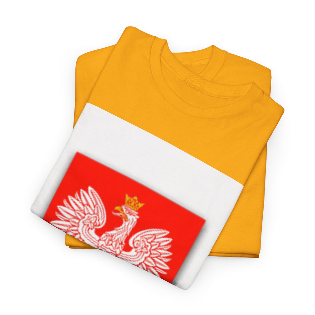 Polish White Eagle T-Shirt — Polska Coat of Arms Tee