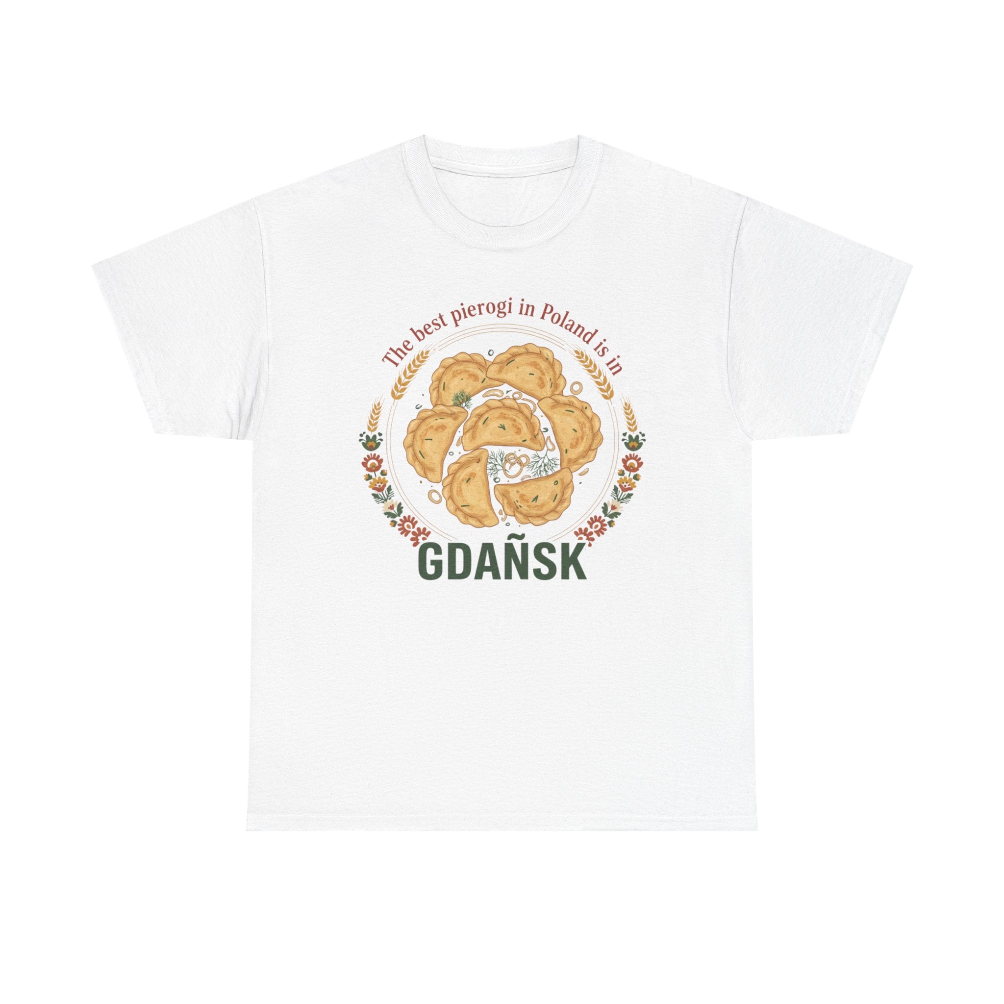 Gdańsk Pierogi T-Shirt — "The best pierogi in Poland" Travel Souvenir Tee