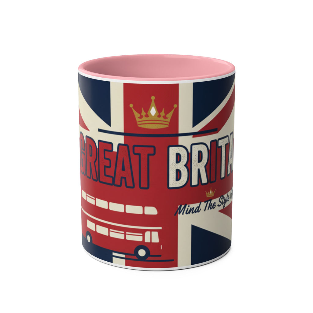 Two-Tone Coffee Mugs, 11oz