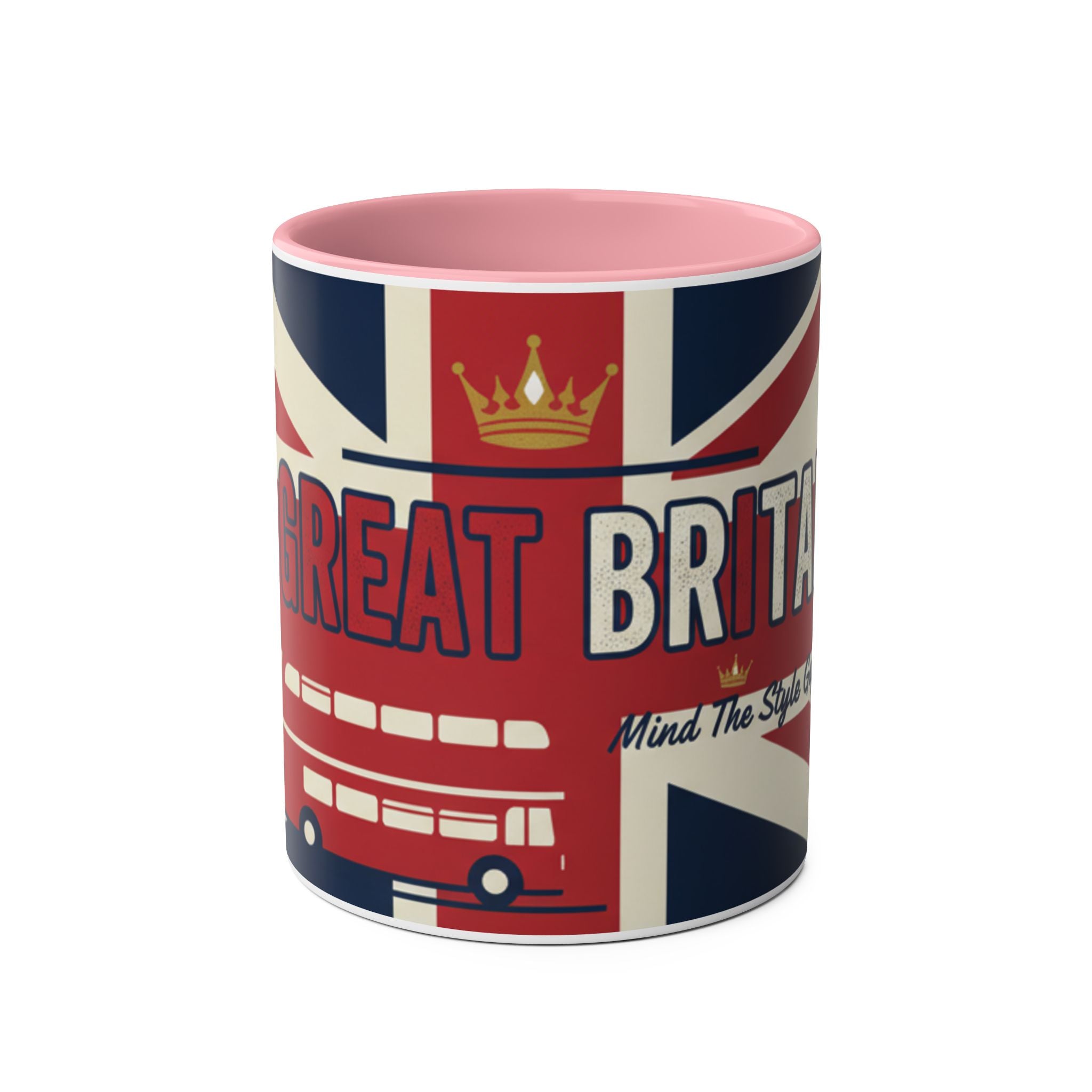 Two-Tone Coffee Mugs, 11oz