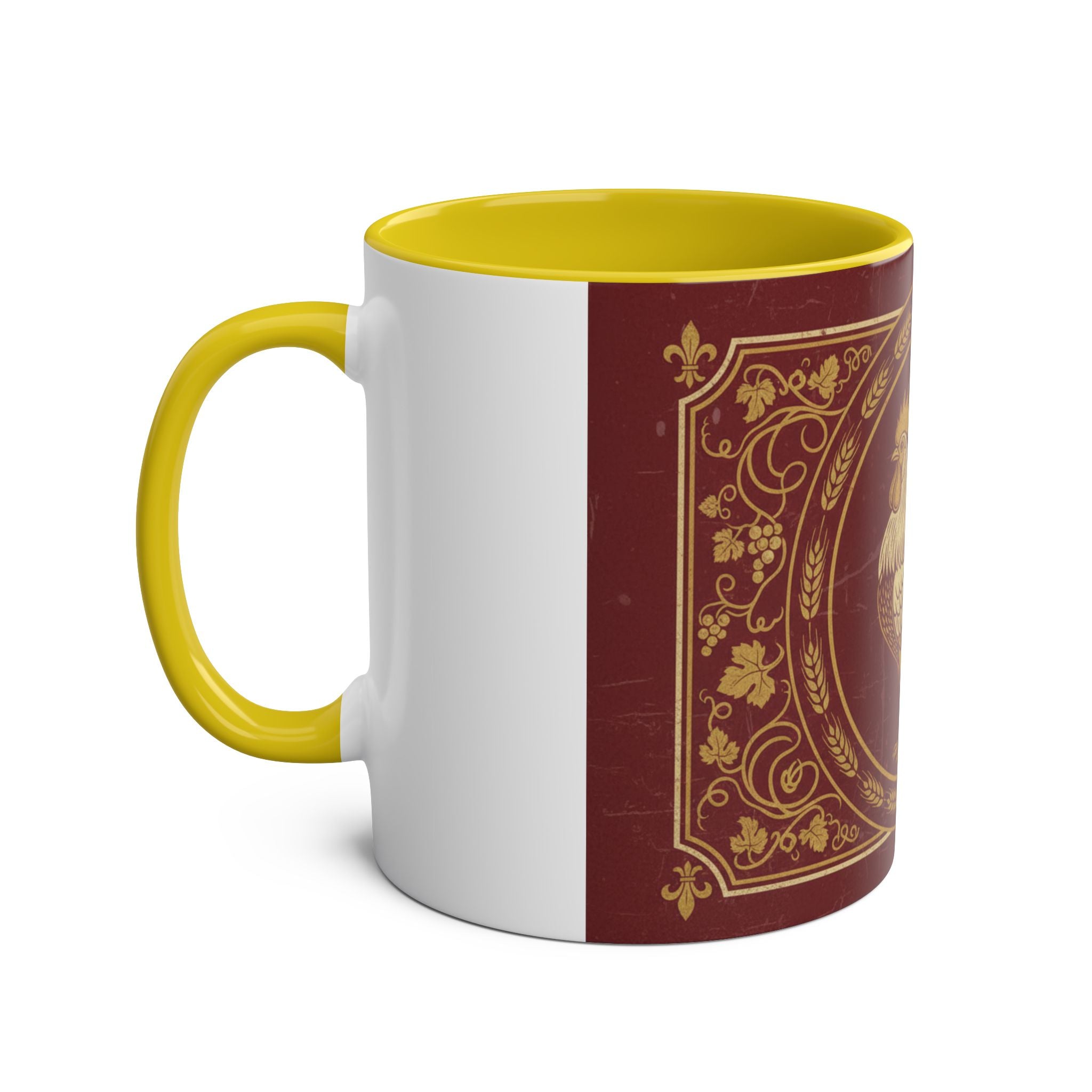 Two-Tone Coffee Mugs, 11oz