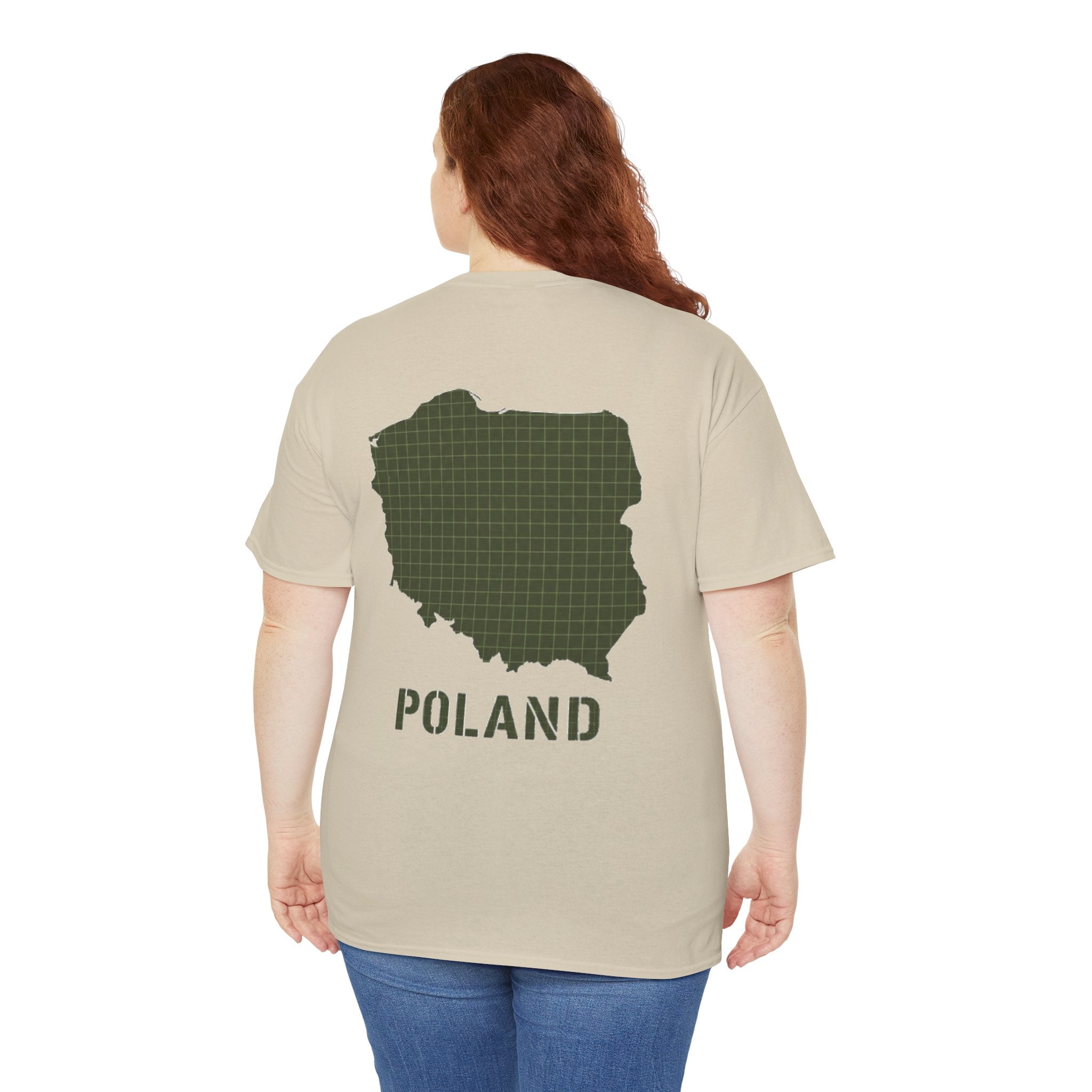 Poland Map T-Shirt — Gallus Logo Military-Style Polish Pride Tee