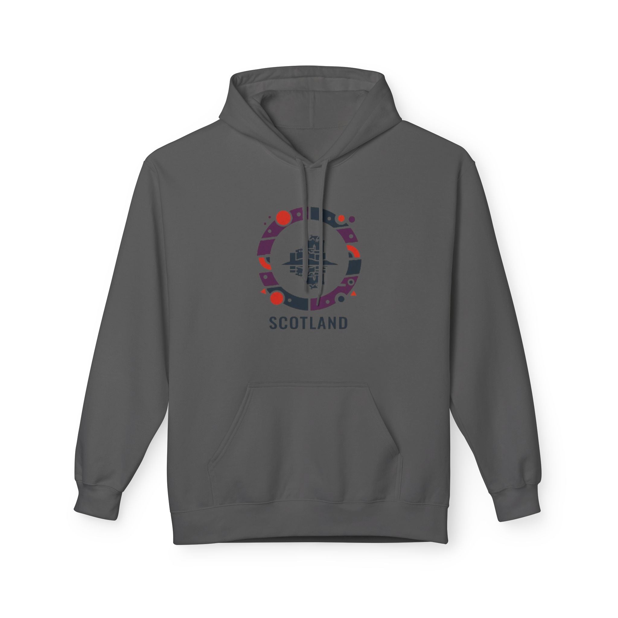 Scotland Crest Hoodie — Modern Scottish Travel Sweatshirt
