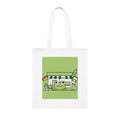 Frog Market Cotton Tote Bag — Cute Green Grocery Shopper Tote