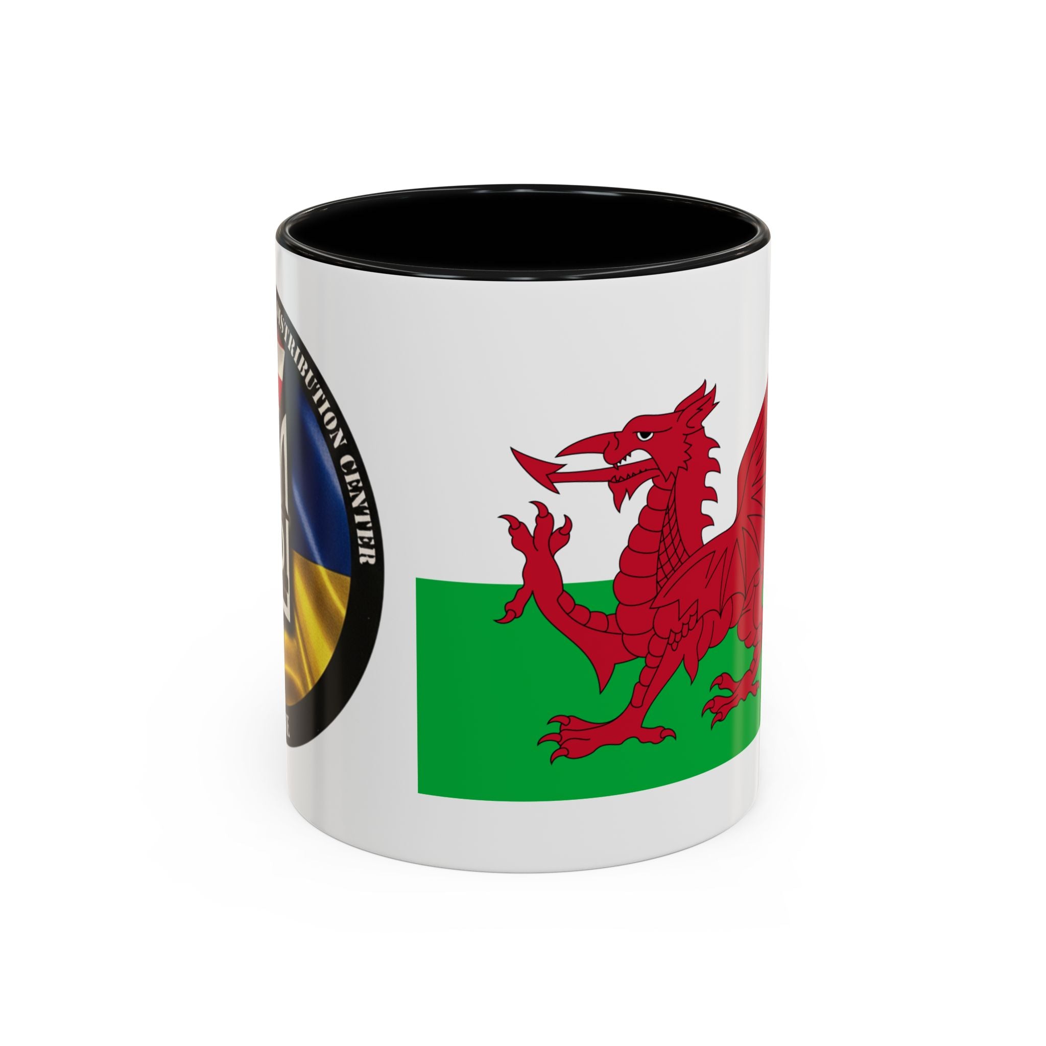 Wales Flag Accent Coffee Mug (11/15oz) – Red Welsh Dragon Tea & Coffee Cup