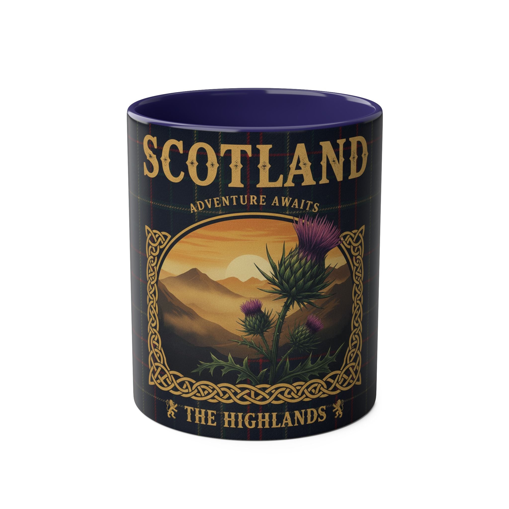 Two-Tone Coffee Mugs, 11oz