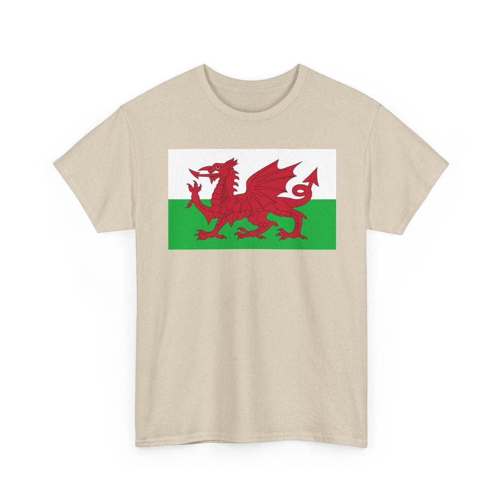 Welsh Dragon T‑Shirt — Cymru Red Dragon Flag Tee
