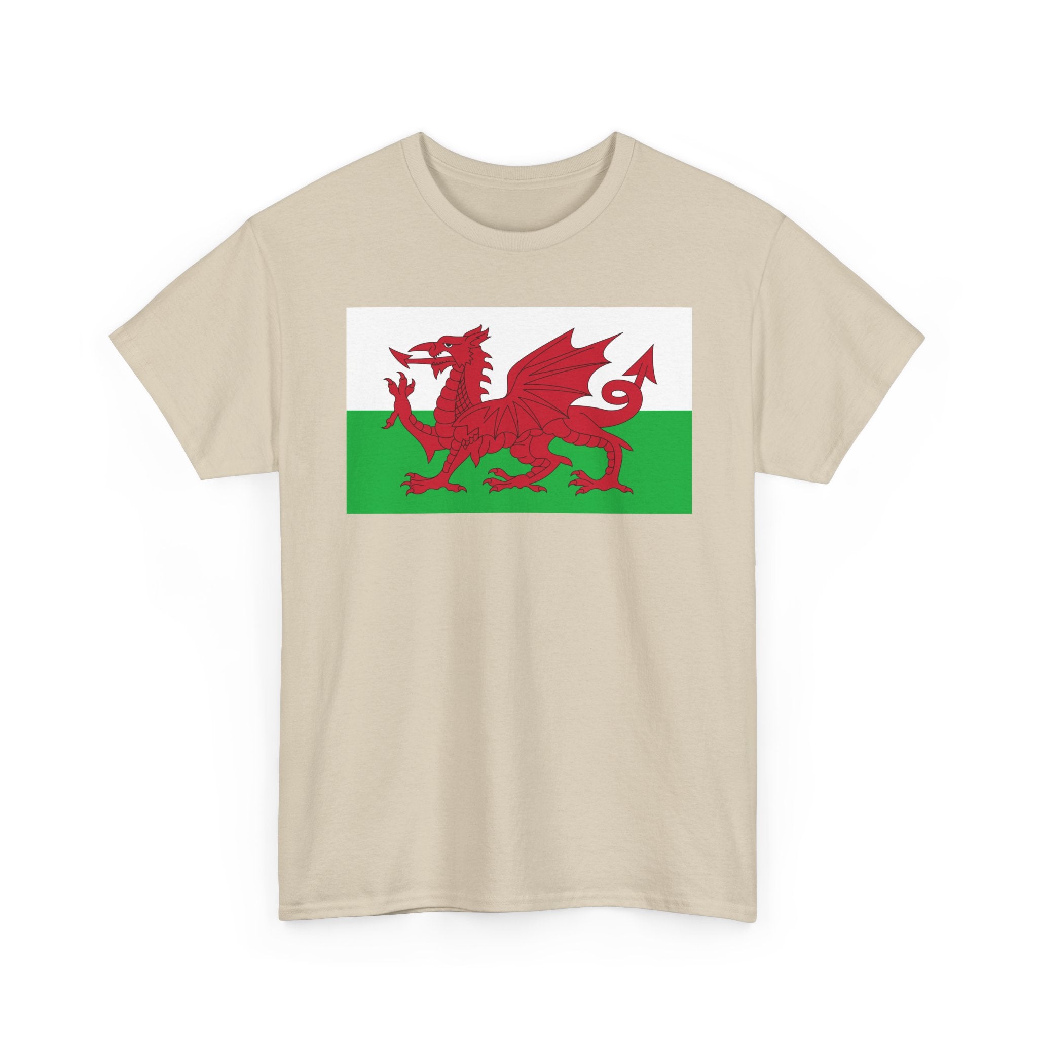 Welsh Dragon T‑Shirt — Cymru Red Dragon Flag Tee
