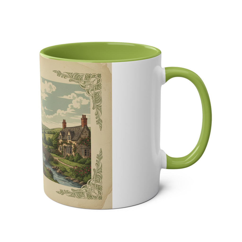 Two-Tone Coffee Mugs, 11oz