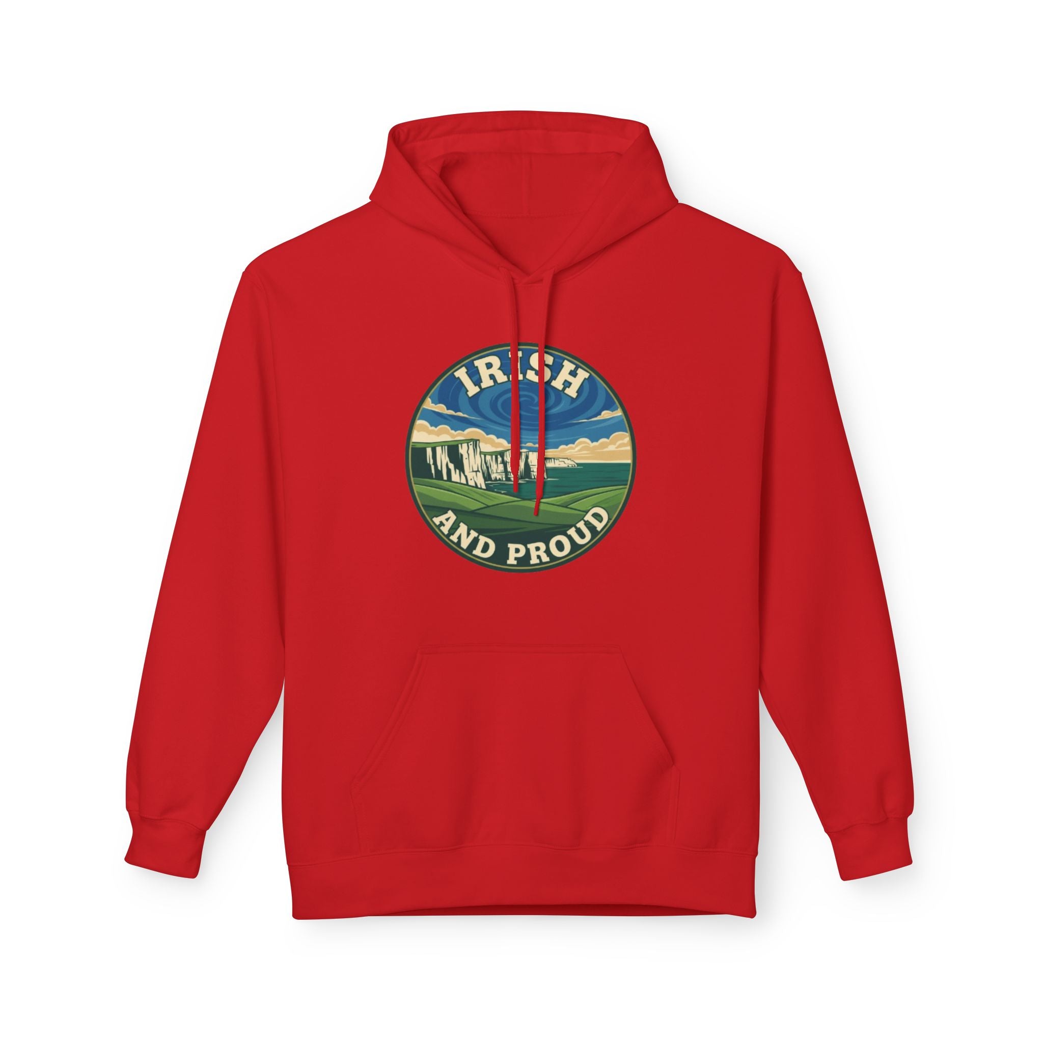 Irish and Proud Hoodie — Vintage Ireland Graphic Pullover