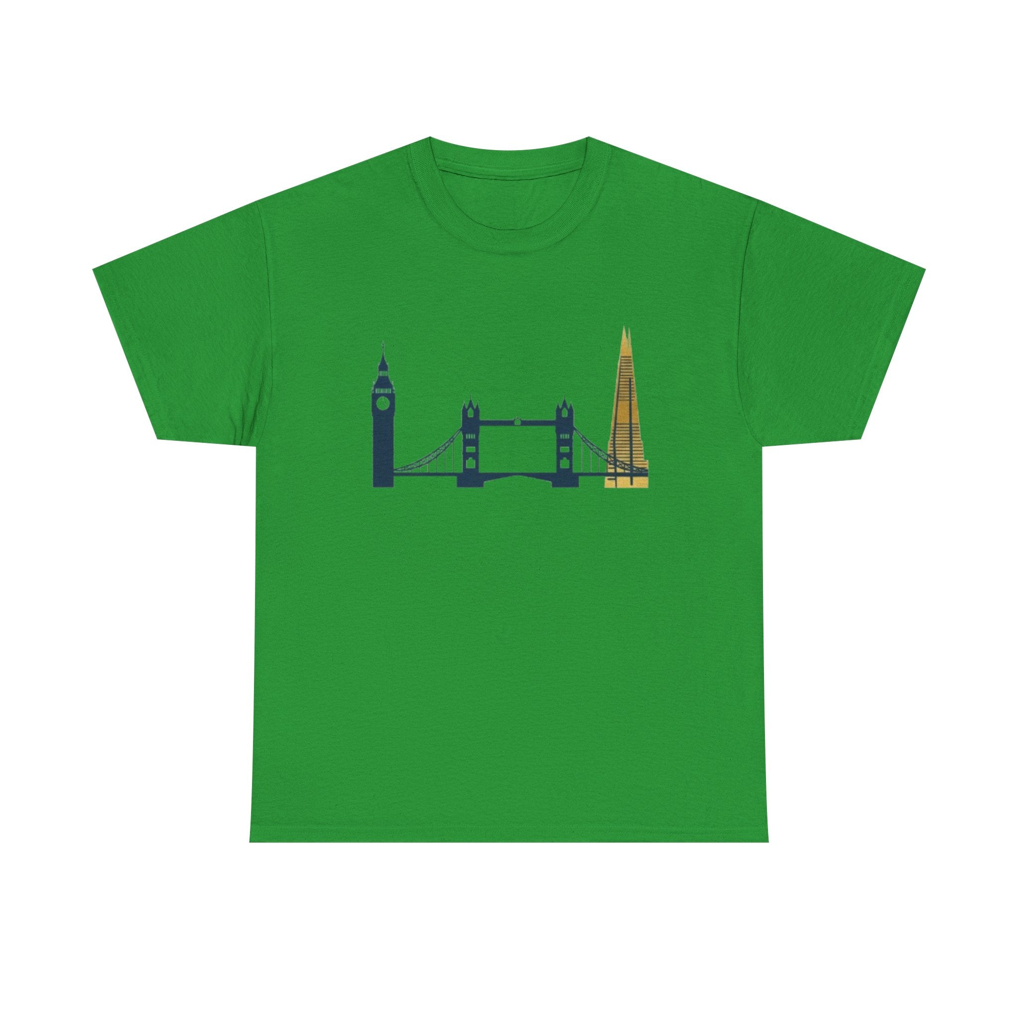London Skyline T‑Shirt — Minimal Big Ben, Tower Bridge & The Shard Tee