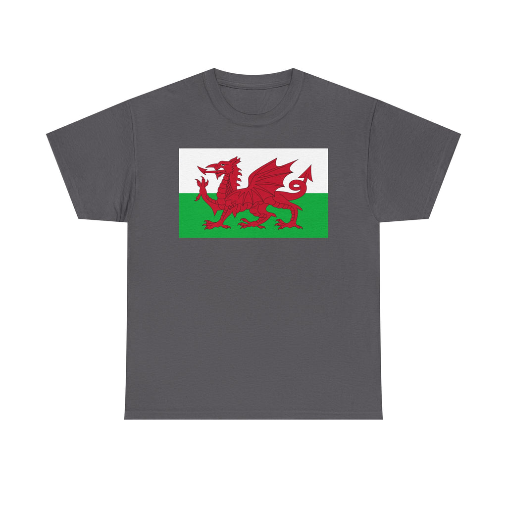 Welsh Dragon T‑Shirt — Cymru Red Dragon Flag Tee