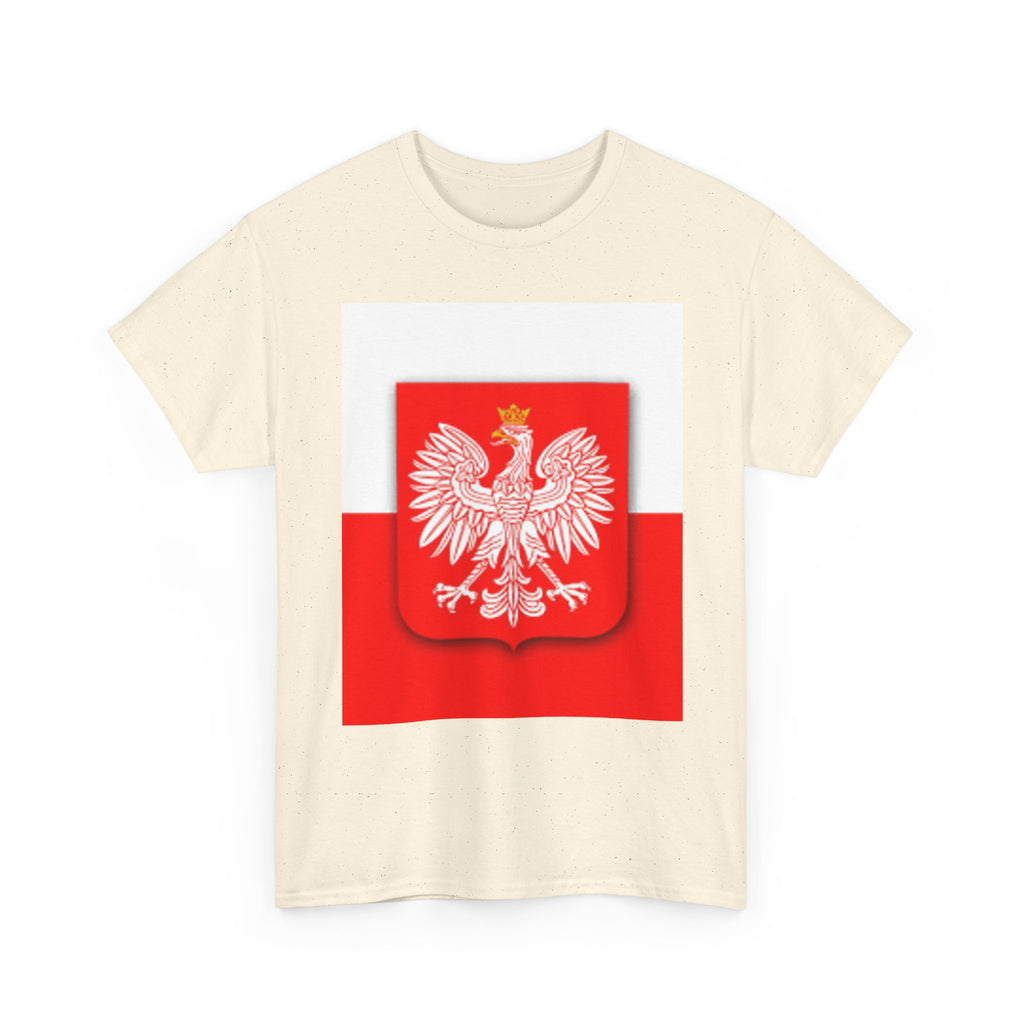 Polish White Eagle T-Shirt — Polska Coat of Arms Tee
