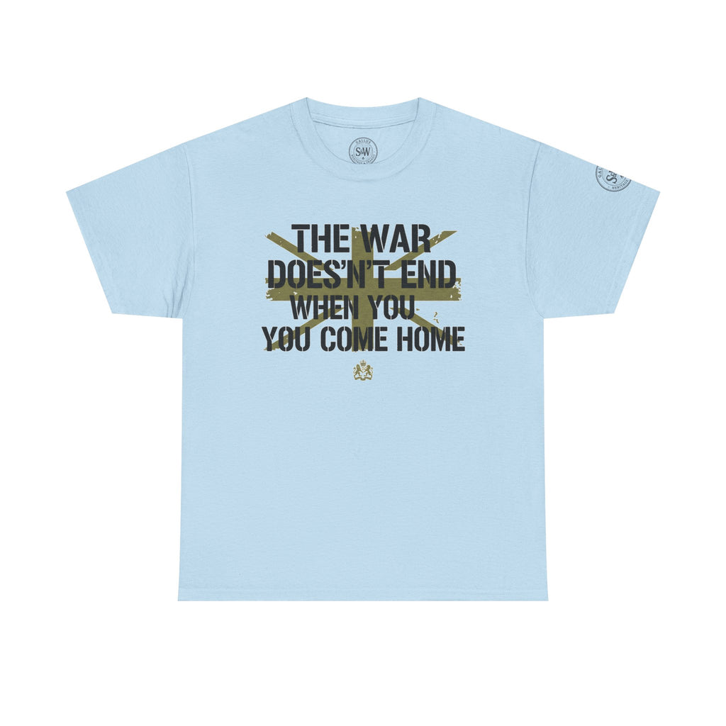 War Doesn't End PTSD Tee