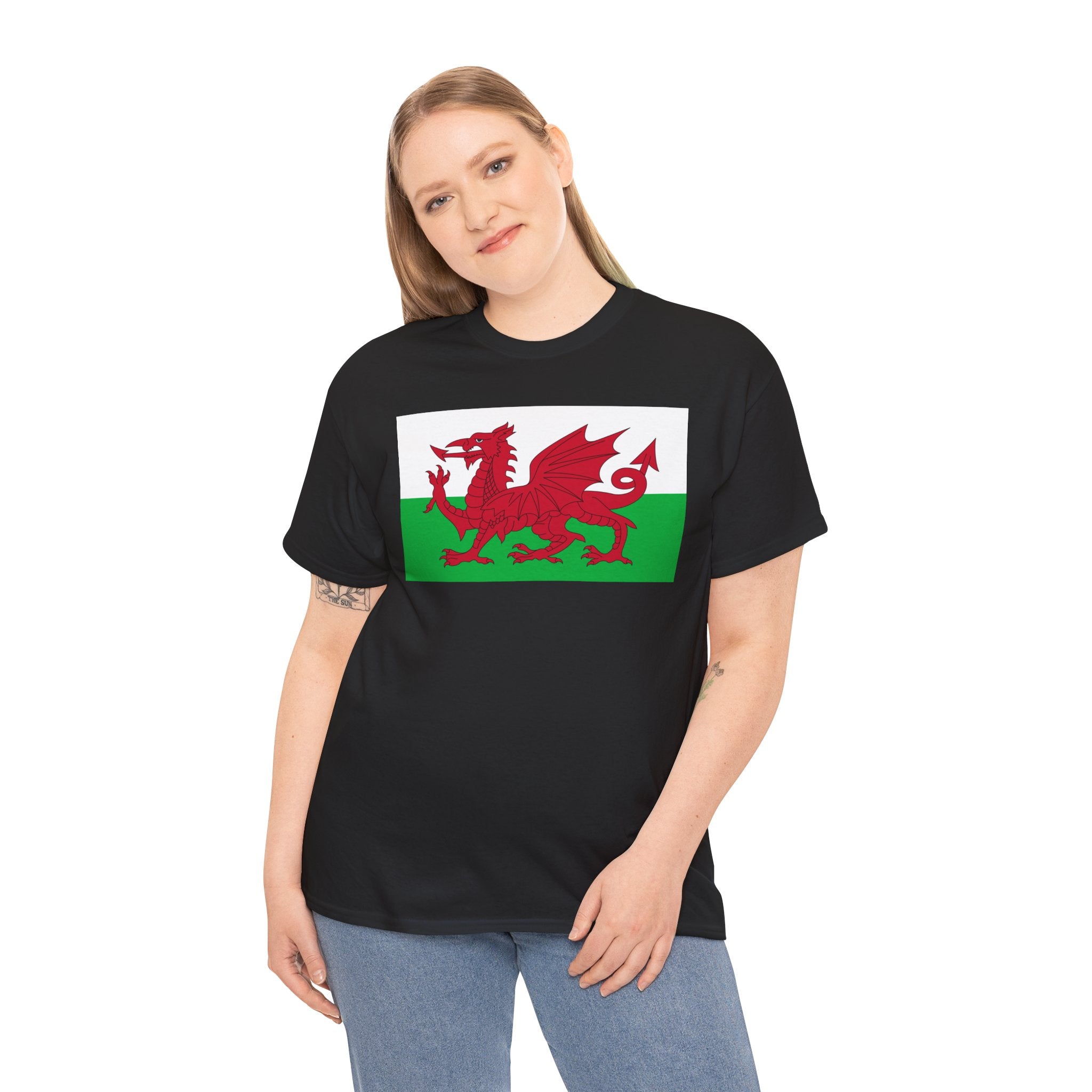 Welsh Dragon T‑Shirt — Cymru Red Dragon Flag Tee