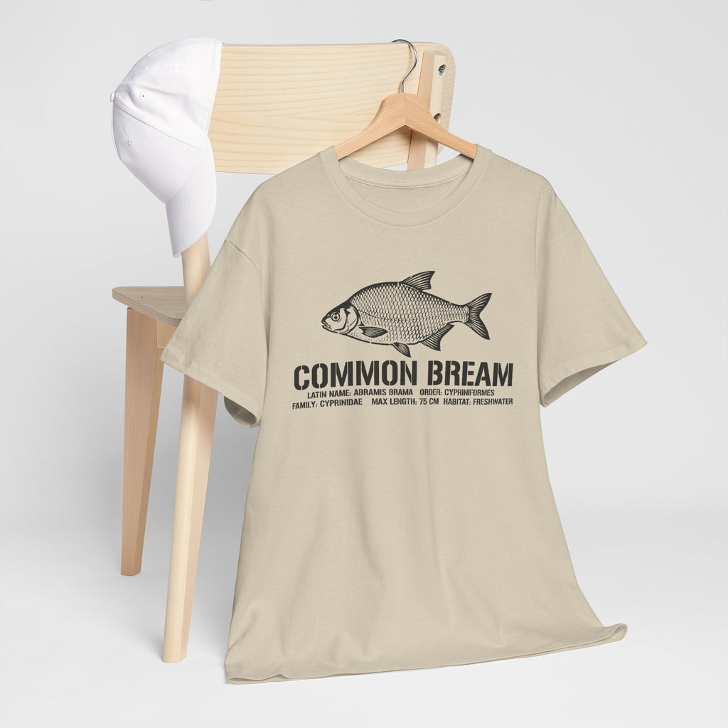 Common Bream Fishing Tee — Vintage Fish Illustration T-Shirt