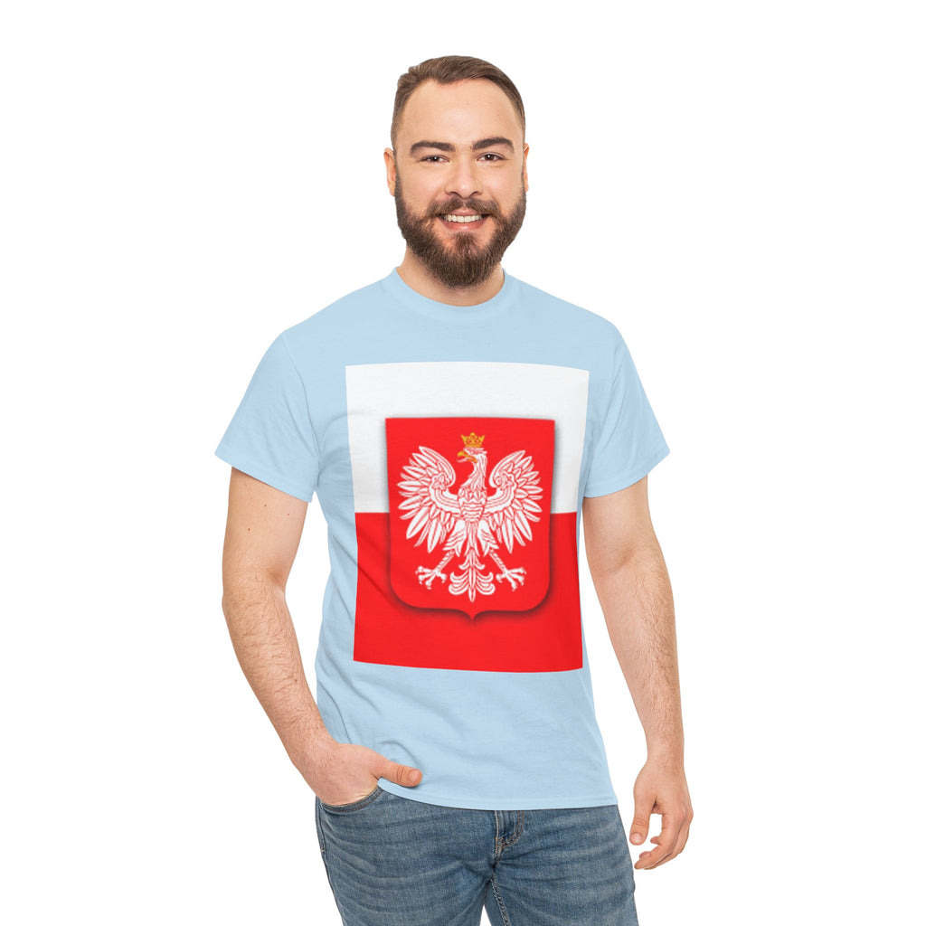 Polish White Eagle T-Shirt — Polska Coat of Arms Tee