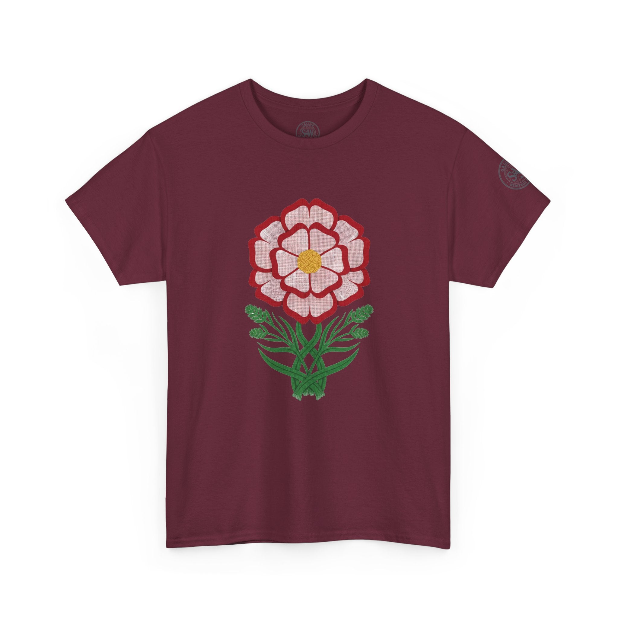 Floral Tudor Rose Graphic Tee