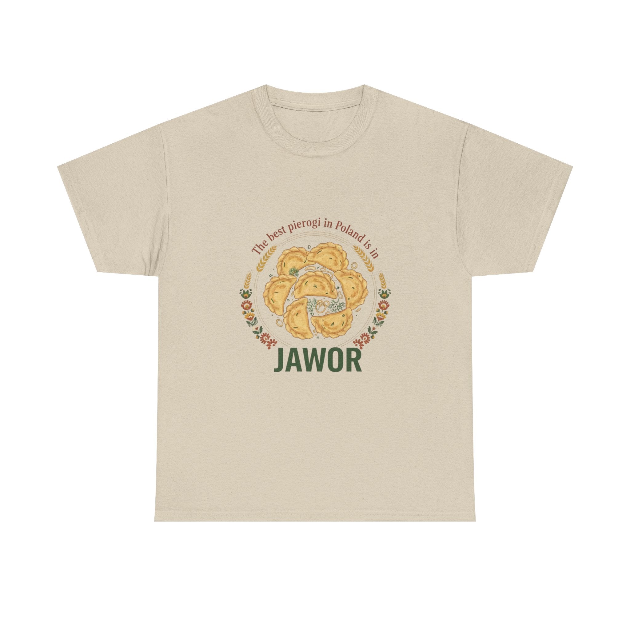 Pierogi Festival T-Shirt — 'Jawor' Polish Pierogi Design