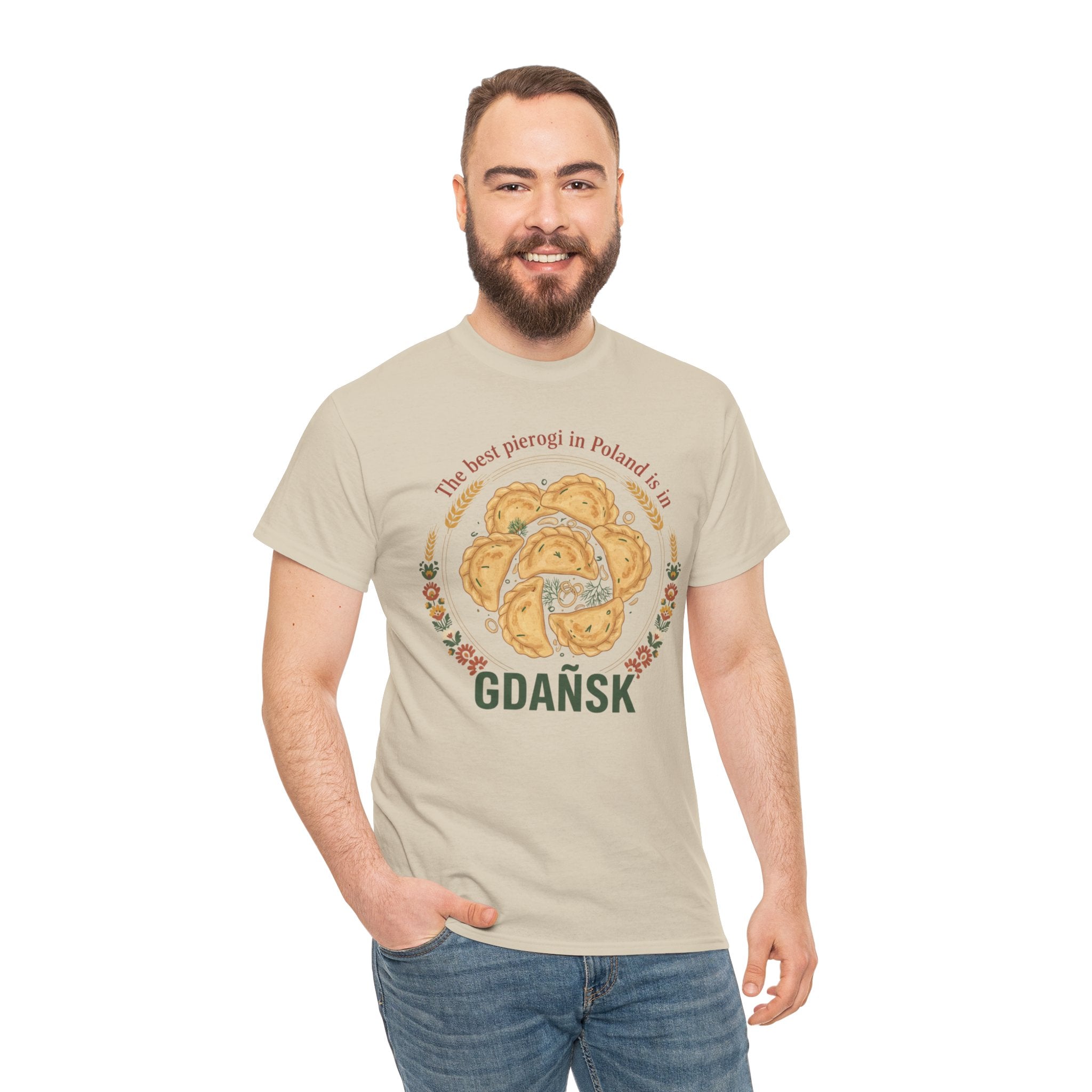 Gdańsk Pierogi T-Shirt — "The best pierogi in Poland" Travel Souvenir Tee