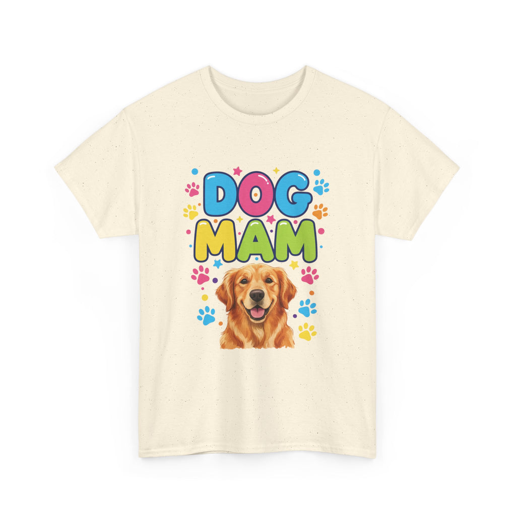Dog Mam T-Shirt — Cute Colorful "Dog Mam" Graphic Tee for Dog Lovers