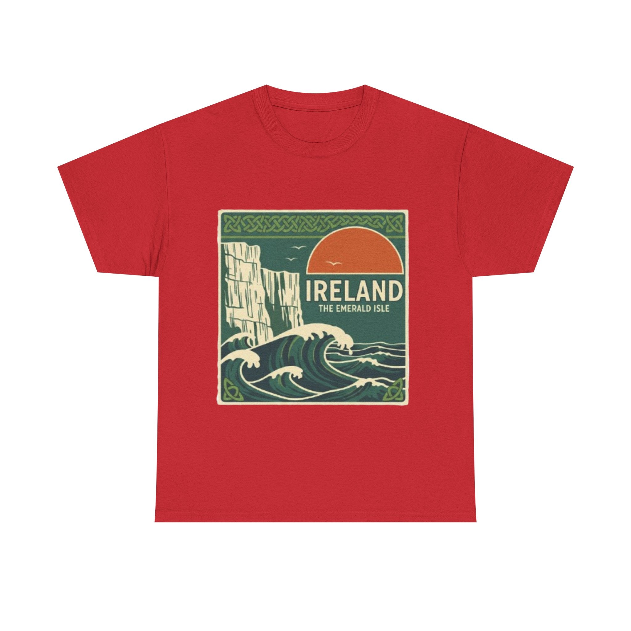 Ireland Vintage Travel Tee — 'Ireland The Emerald Isle' Graphic T‑Shirt