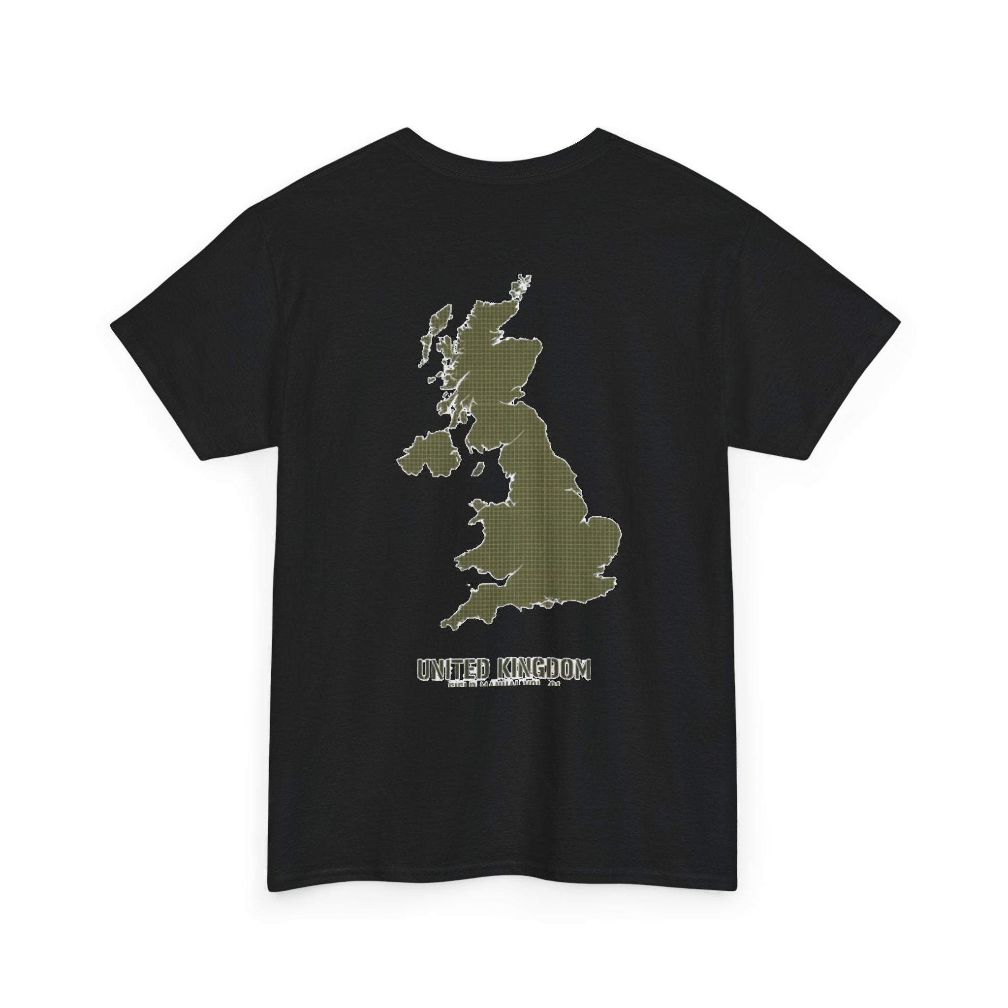 United Kingdom Map T-Shirt — Minimal UK Outline Tee