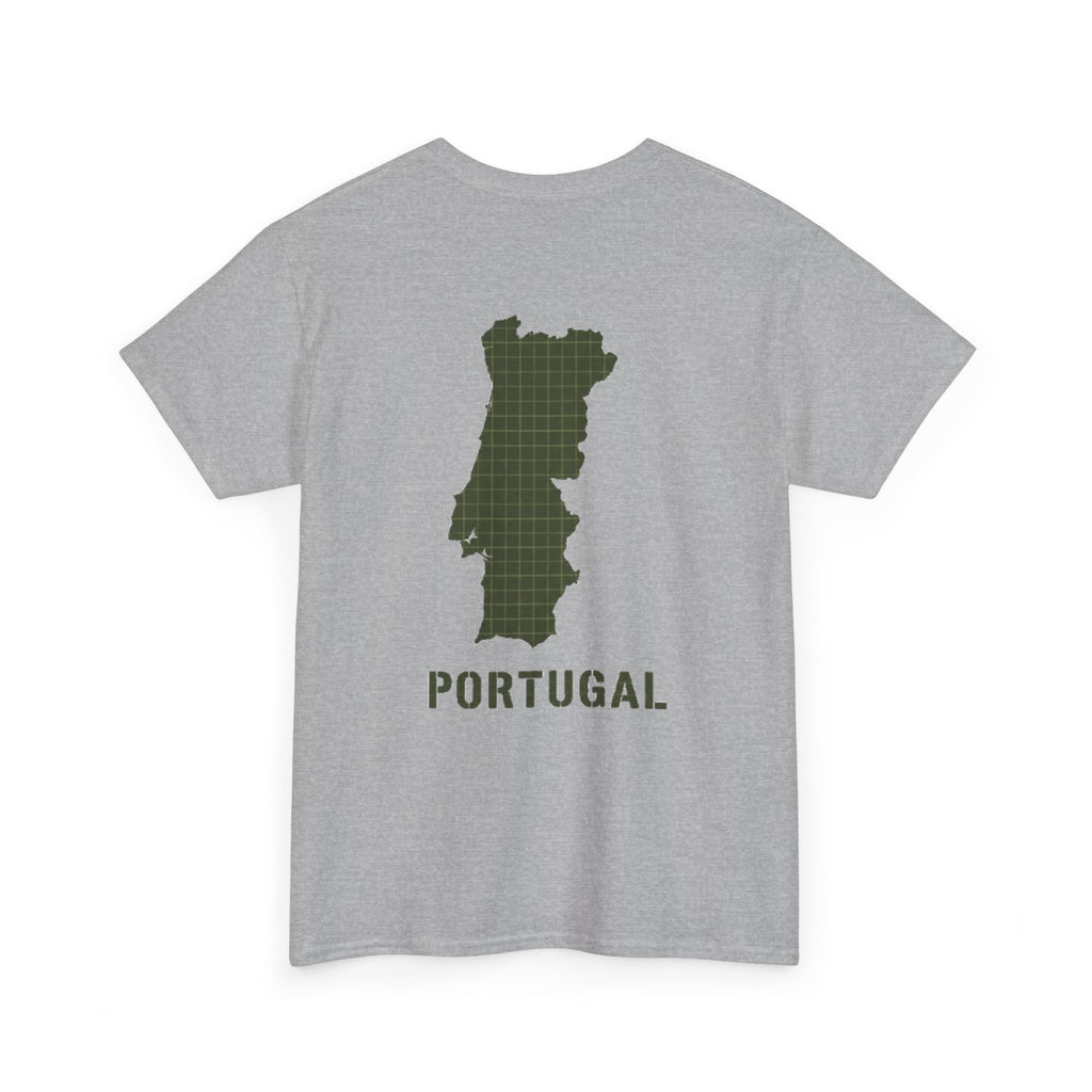 Portugal Map T-Shirt — Gallus Logo Travel Tee