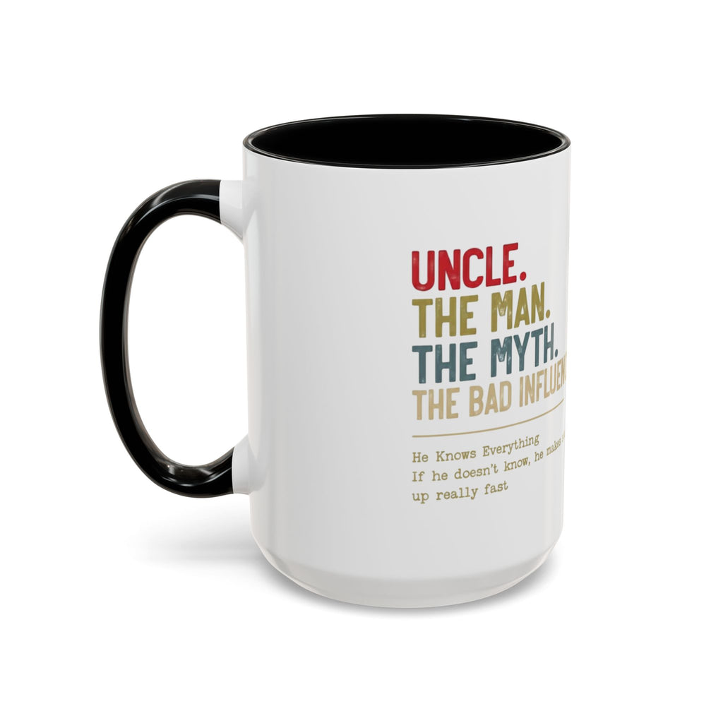 Uncle 'The Man, The Myth, The Legend' Accent Coffee Mug