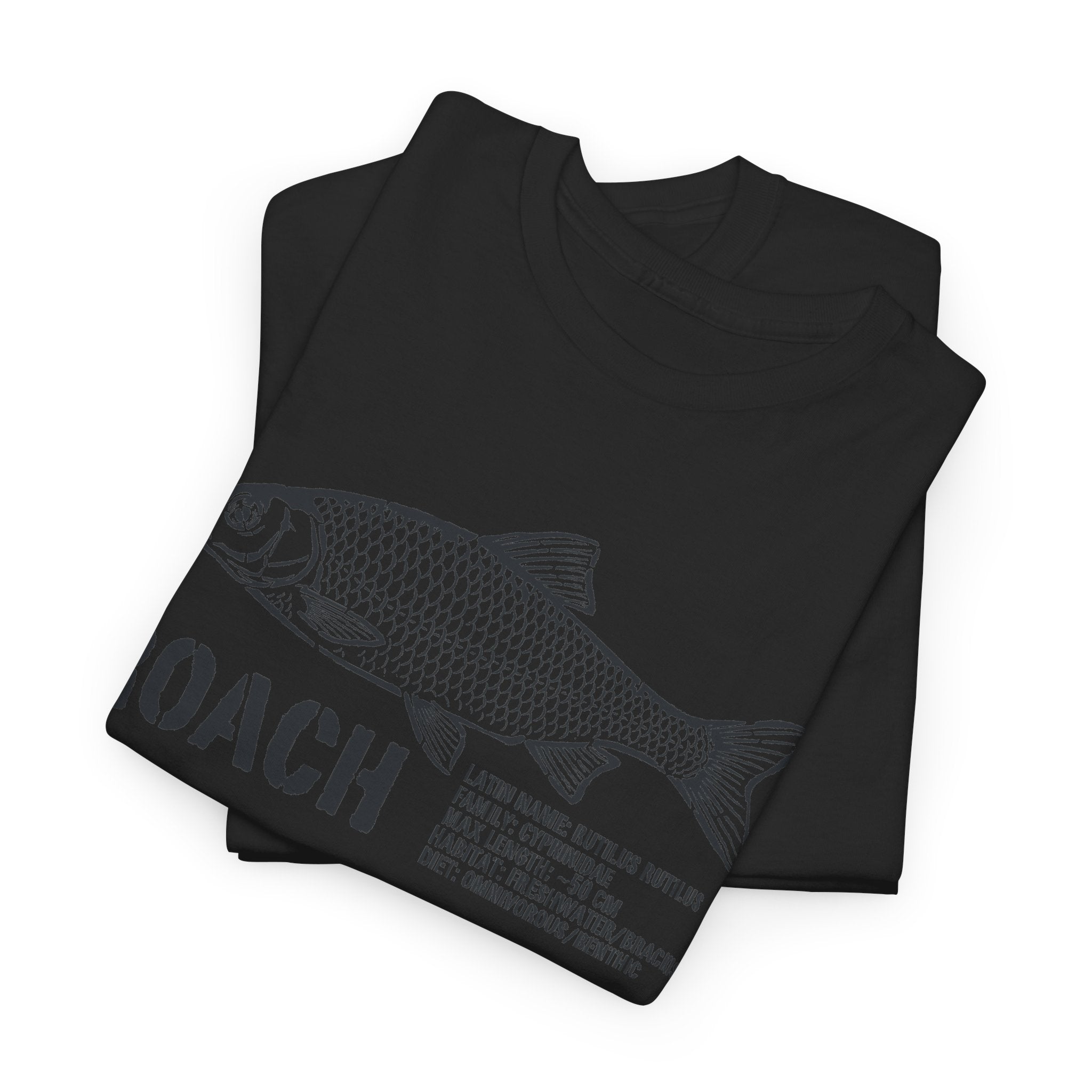 Roach Fish Sketch Tee — Vintage Angler Graphic T-Shirt