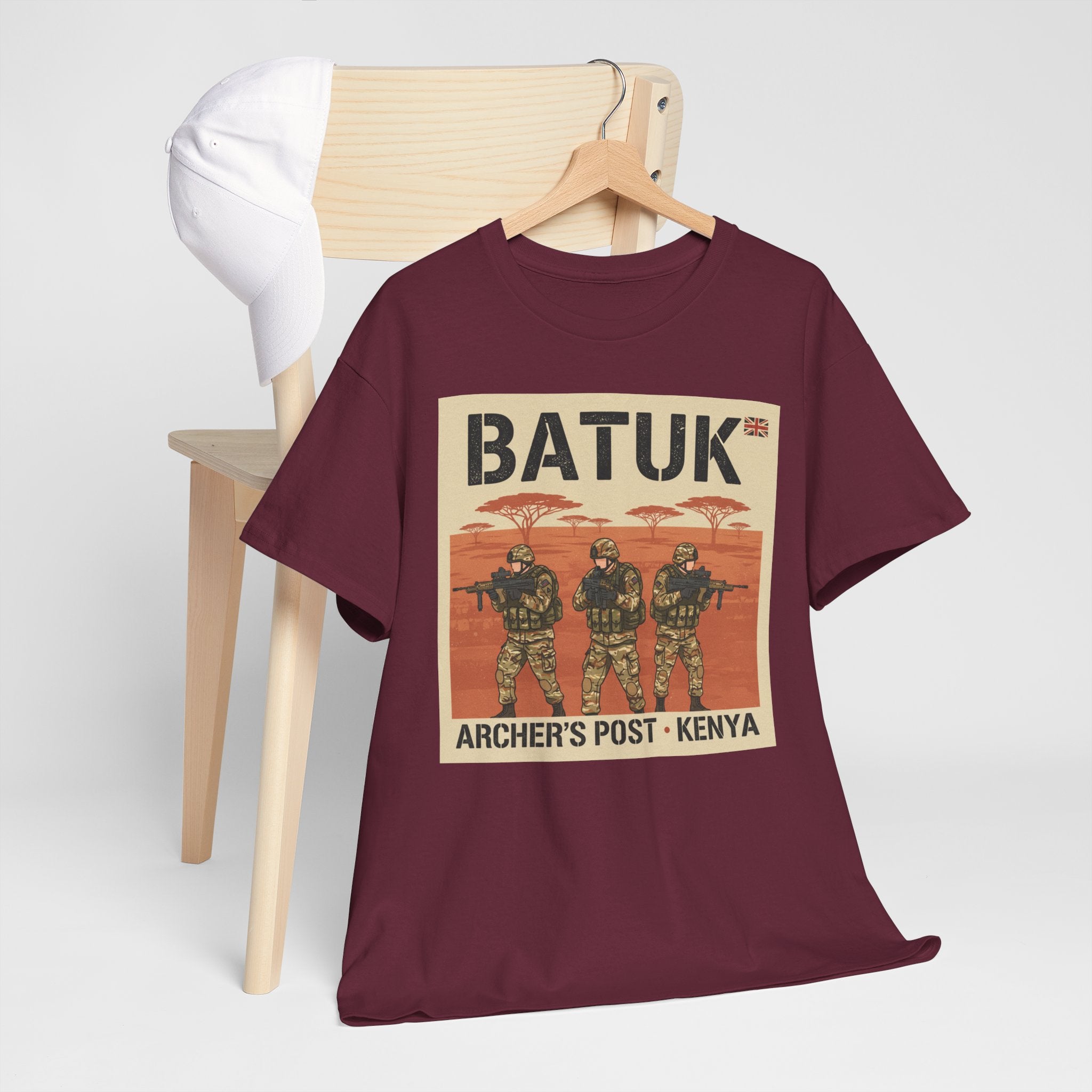 BATUK Archer's Post Kenya Vintage Military T-Shirt