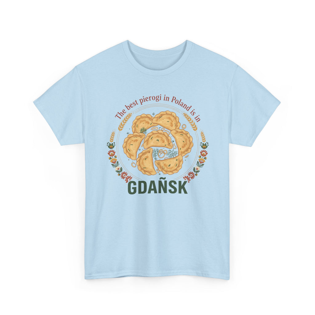 Gdańsk Pierogi T-Shirt — "The best pierogi in Poland" Travel Souvenir Tee