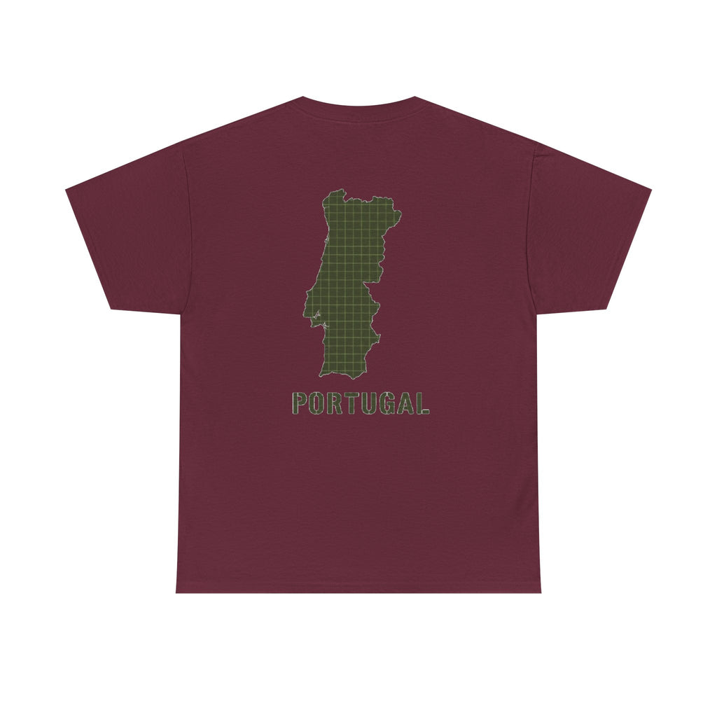Portugal Map T-Shirt — Gallus Logo Travel Tee