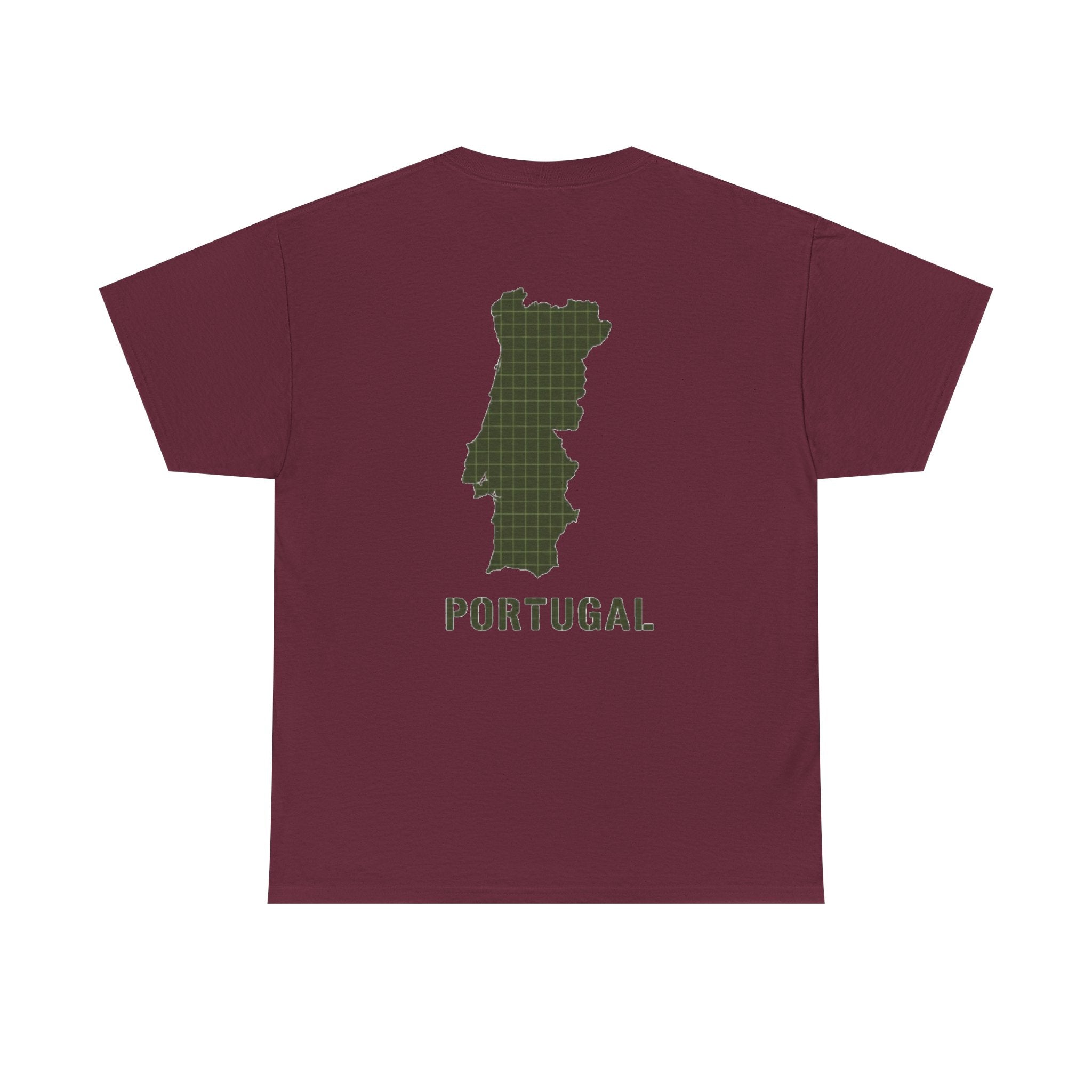 Portugal Map T-Shirt — Gallus Logo Travel Tee