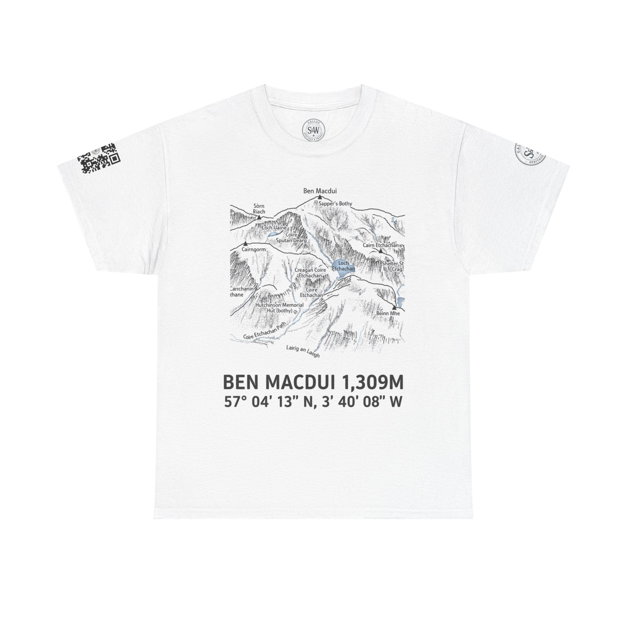 Ben Macdui 1,309m with QR Code Special Edition