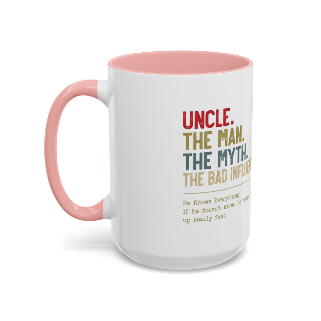 Uncle 'The Man, The Myth, The Legend' Accent Coffee Mug